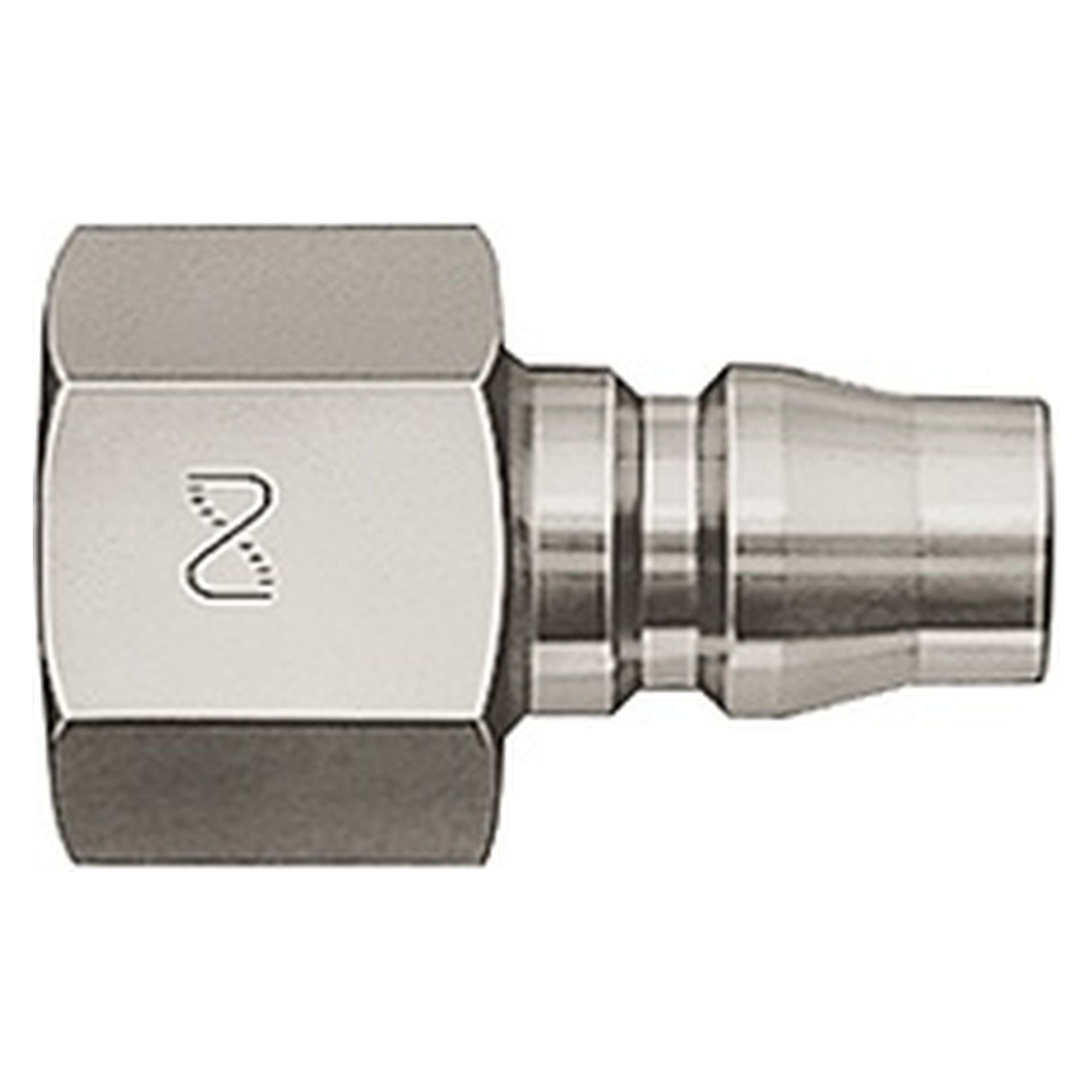 Quick connect coupling HI Cupla 30PF, R 3/8, stainless steel - Nitto Kohki 312003800