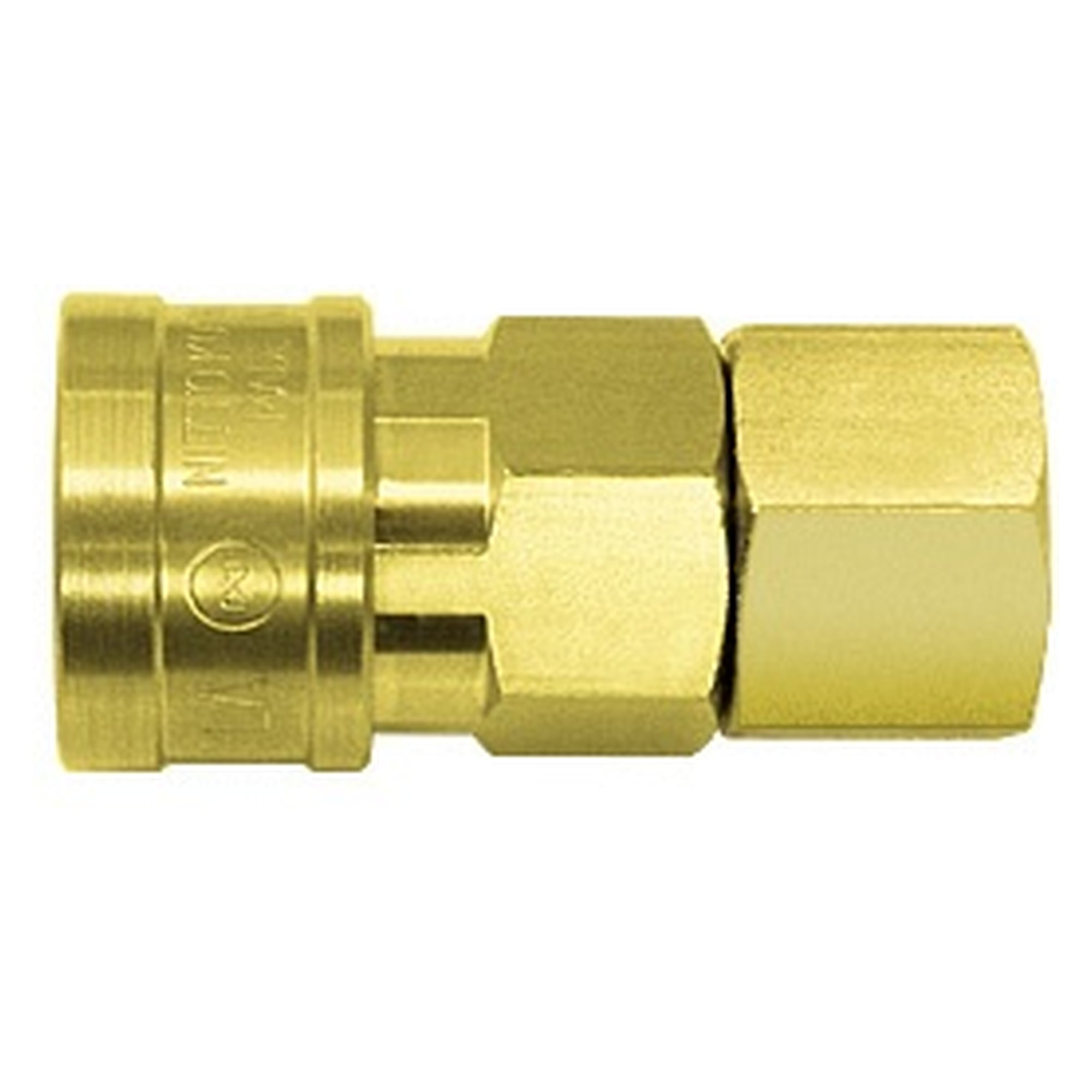 Quick connect coupling HI Cupla 30SF, R 3/8, brass - Nitto Kohki 311103500