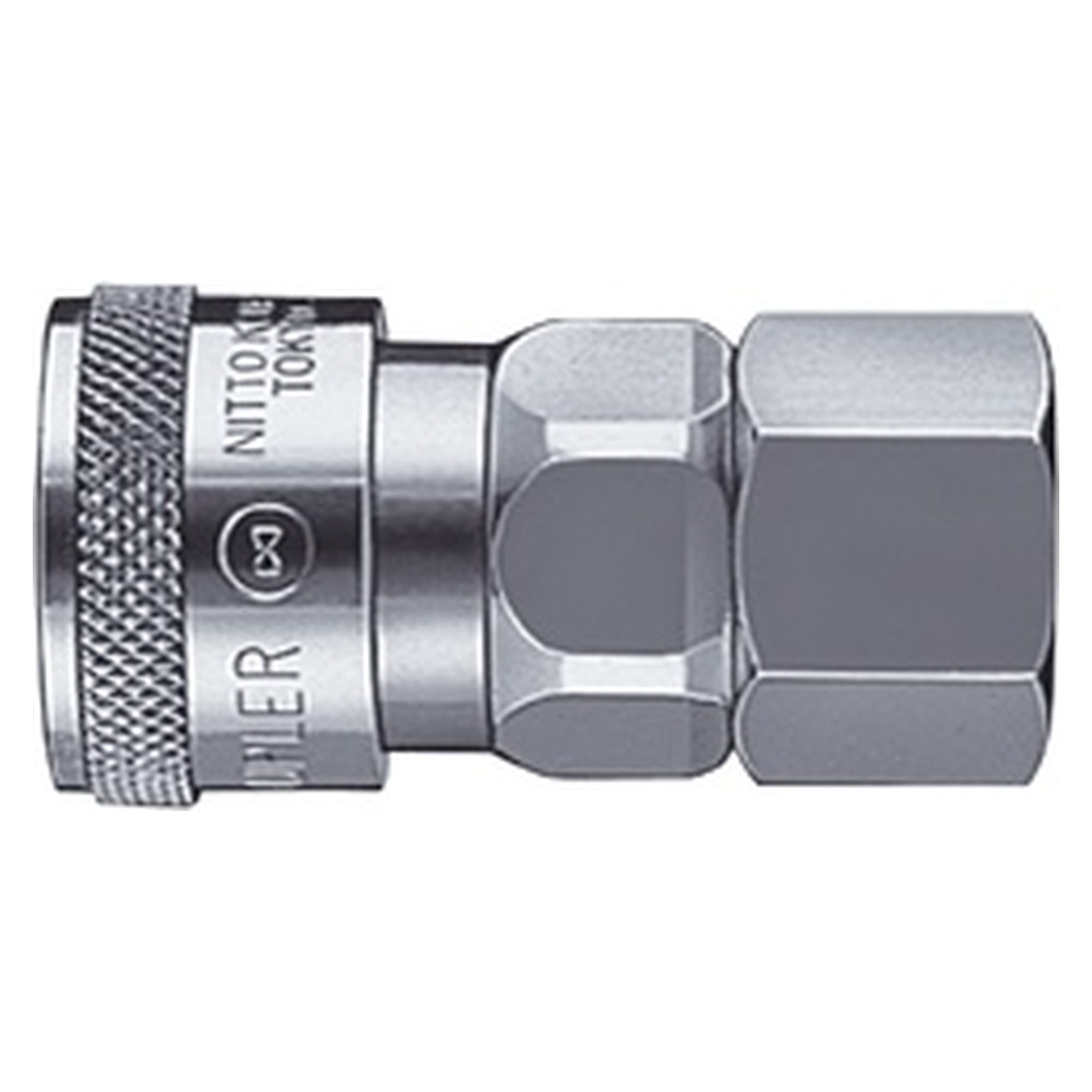 Quick connect coupling HI Cupla 30SF, R 3/8, steel - Nitto Kohki 313203500