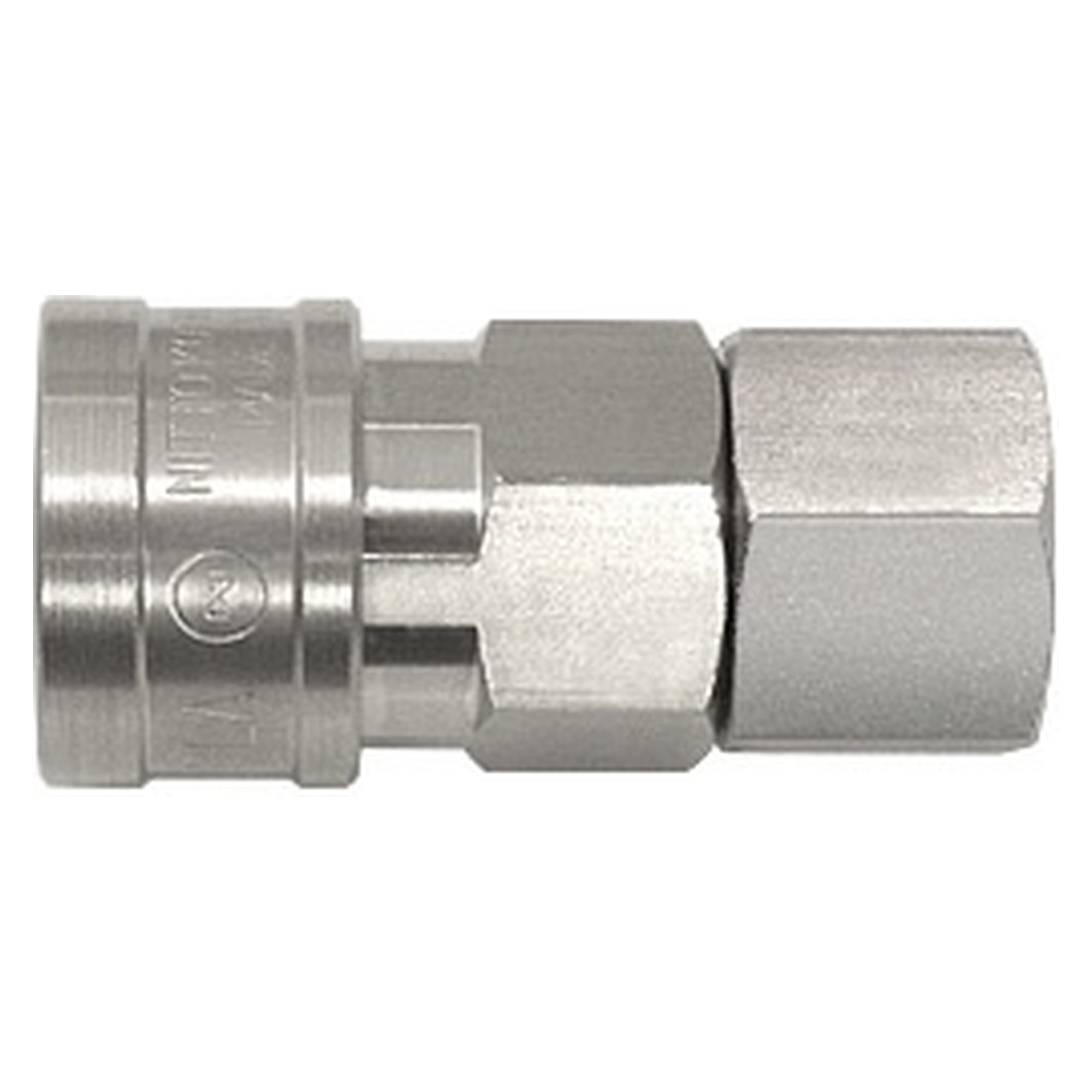 Quick connect coupling HI Cupla 30SF, R 3/8, stainless steel - Nitto Kohki 312103500