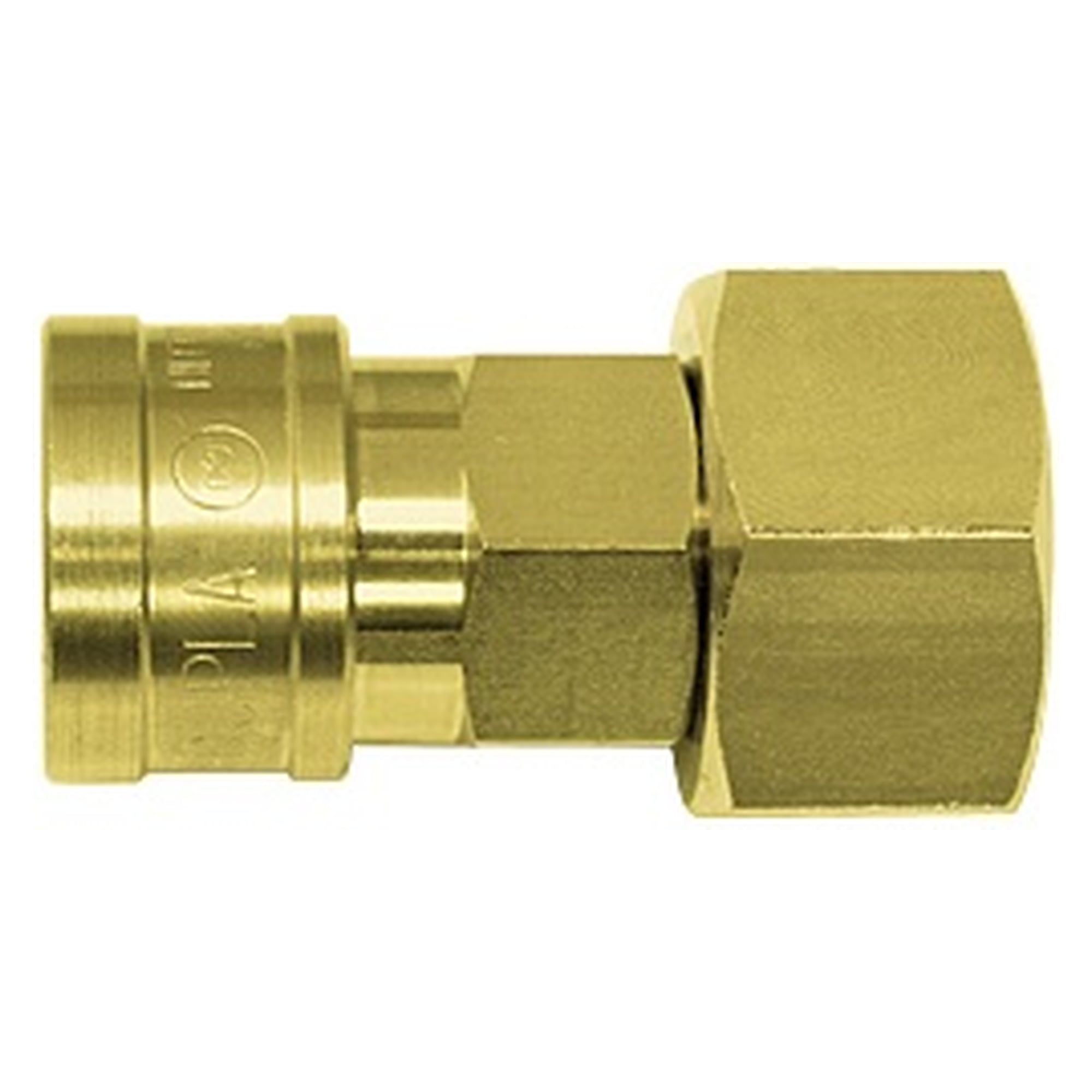 Quick connect coupling HI Cupla 40SF, R 1/2, brass - Nitto Kohki 311104500
