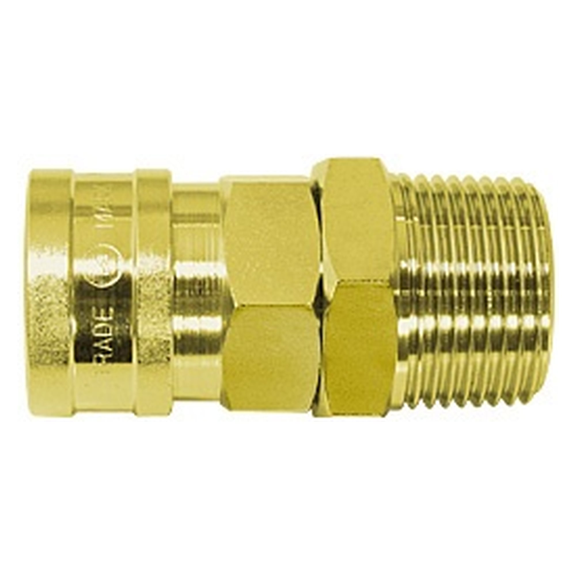 Quick connect coupling HI Cupla 800SM, Rc 1, brass - Nitto Kohki 311180400