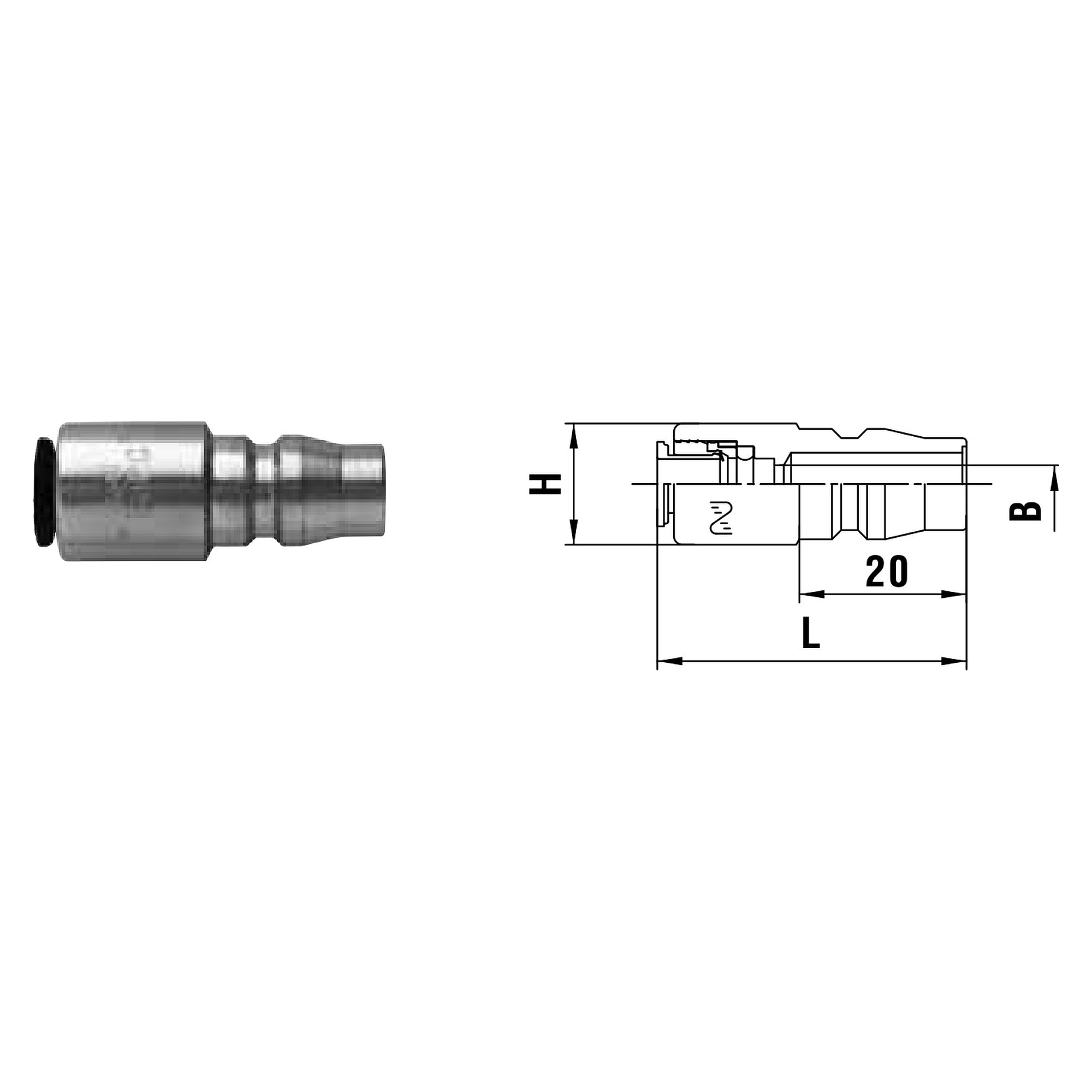 Nut Cupla 65PNG Maßblatt