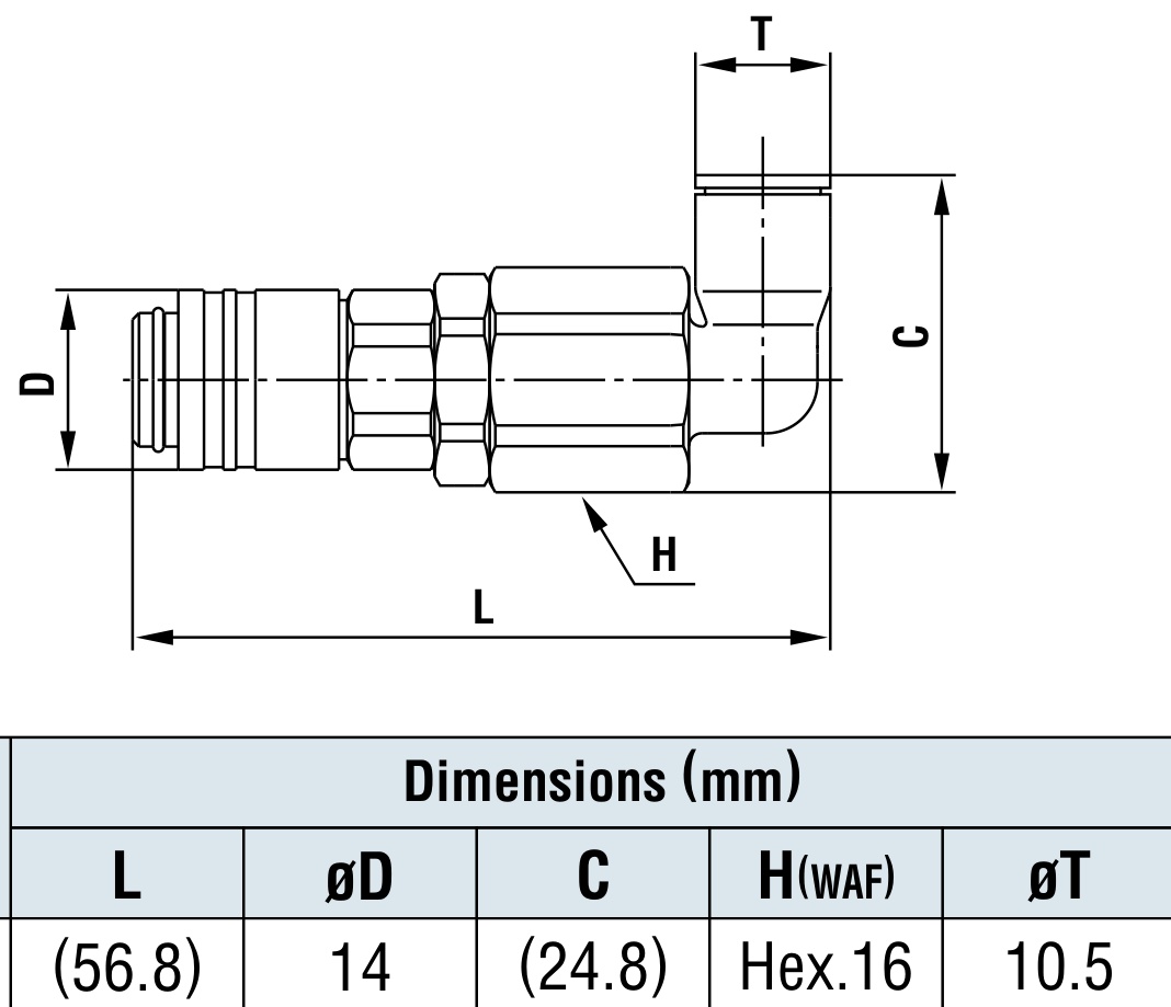 Small Cupla MS-20SCL-6 Maßblatt