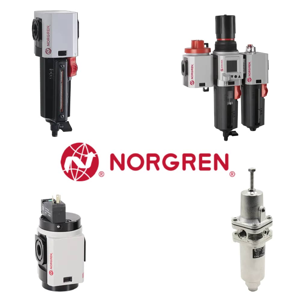 Norgren QM/8160/24. L - Charnela posterior