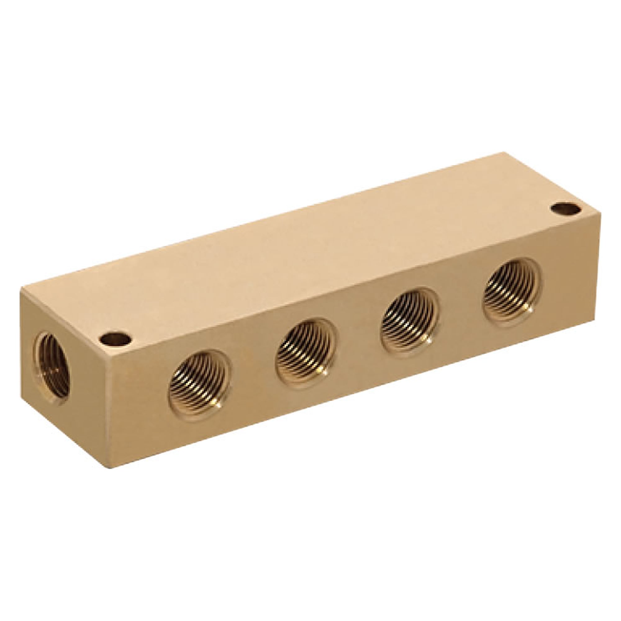 V-Block 4-way G1/4 - Norgren 34050402