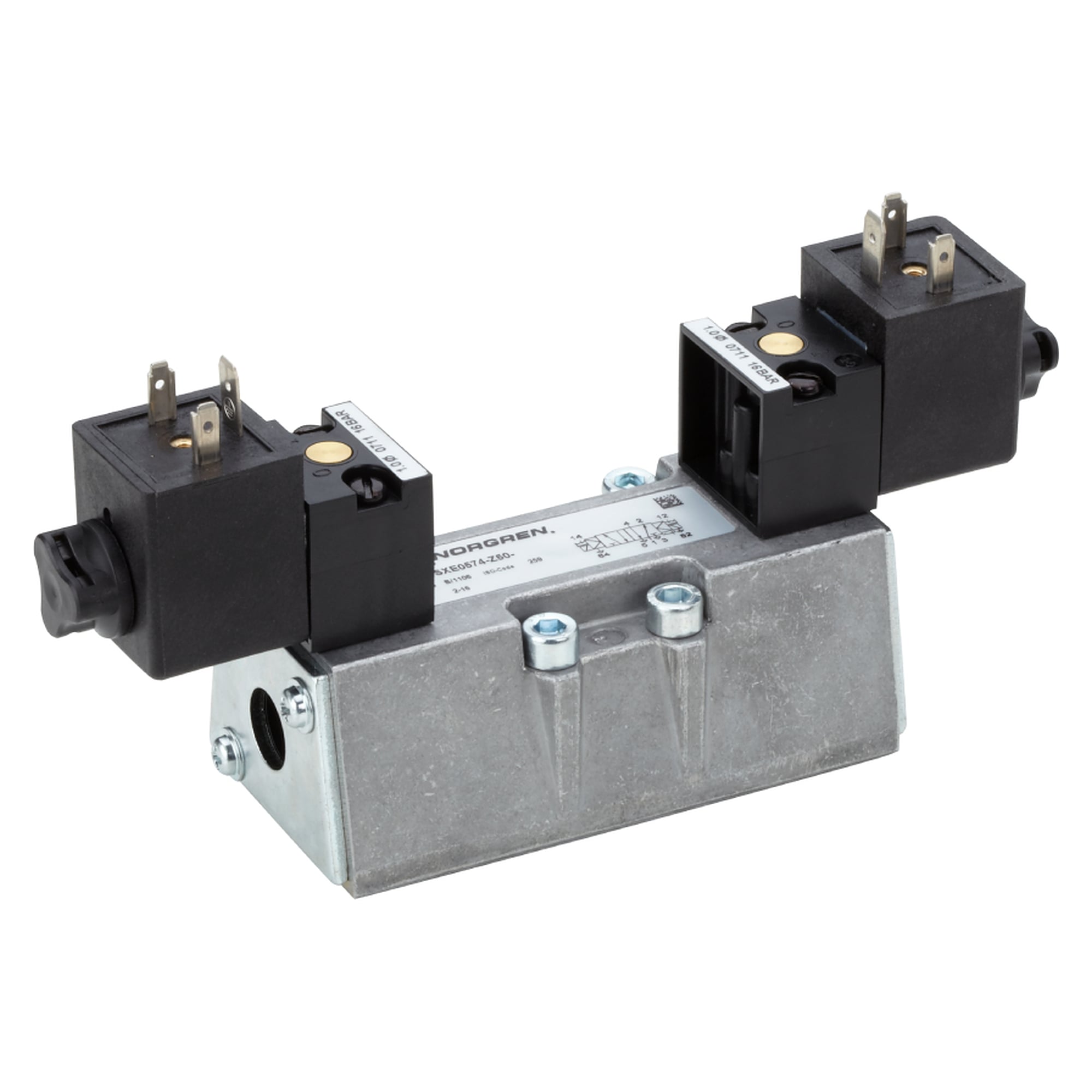 5/2-Directional Valve-Bistable Iso2 24Vdc 4W - Norgren SXE0574-Z60-81/33N