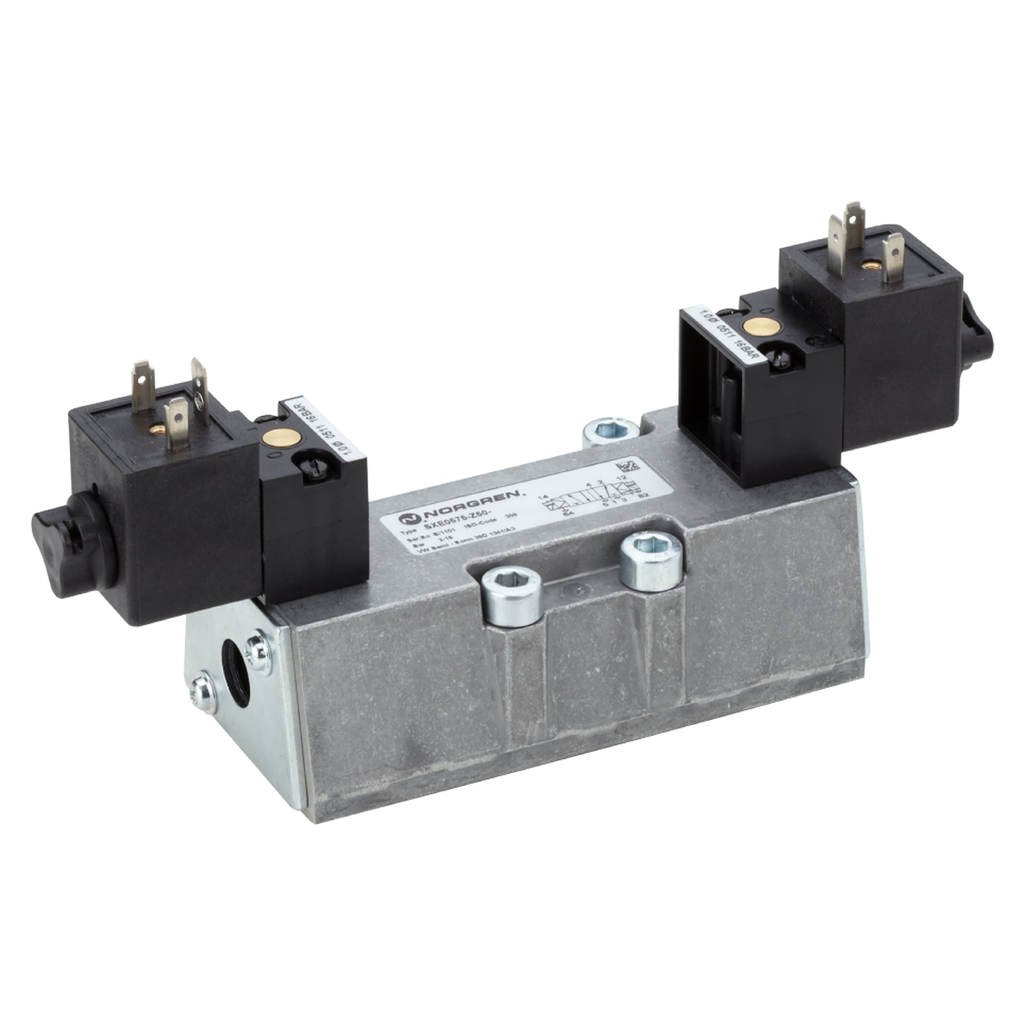 5/2-Wegeventil-Bist Iso3 240VAC 8VA - Norgren SXE0575-Z50-80/89N