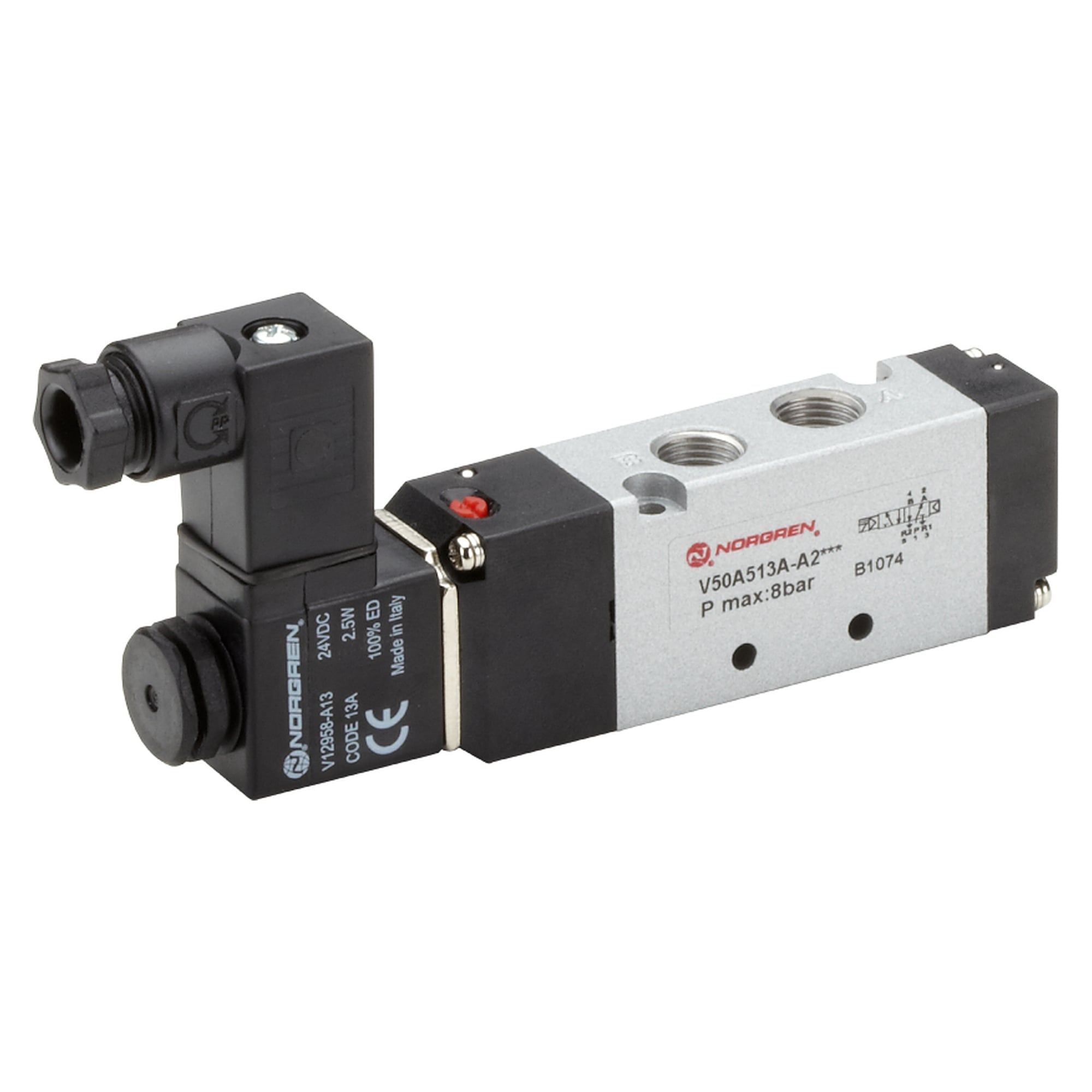 Solenoid Valve 5/2 G1/8 - Norgren V50A513A-A219A