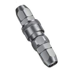 Nitto Kohki Nut Cupla. Quick Connect Coupling 50PN(10PAH), Steel, NBR