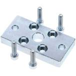 Airtec NXB 20. Flange attachment f. Compact cylinder 20 mm