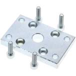 Airtec NXB 32. Flanschbefestigung f. Kompaktzylinder 32 mm