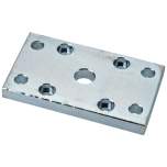 Airtec NXB 80. Flange attachment f. Compact cylinder 80 mm