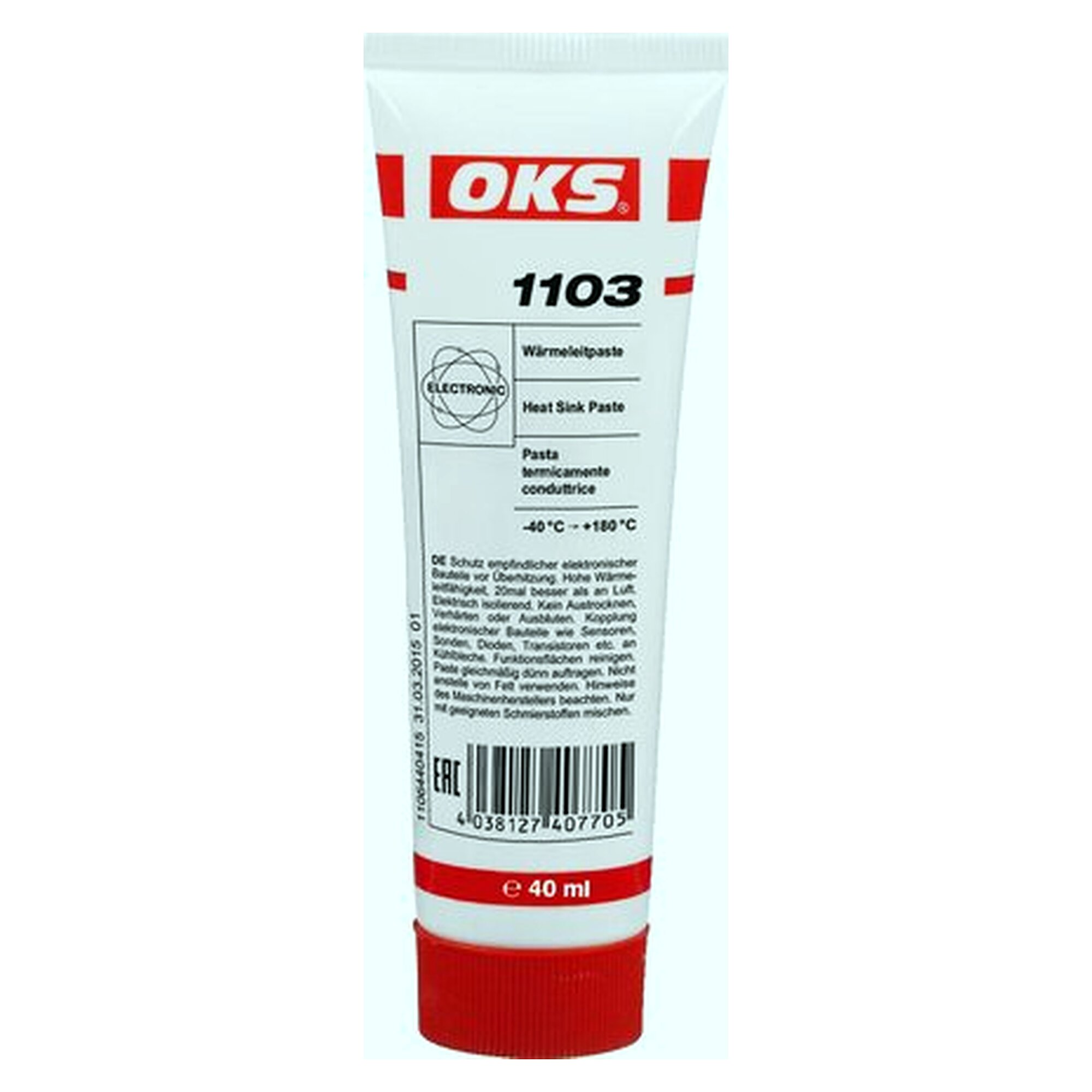 OKS 1103 - Wärmeleitpaste, 40 ml Tube, Schmierstoff für Wartung und Instandhaltung