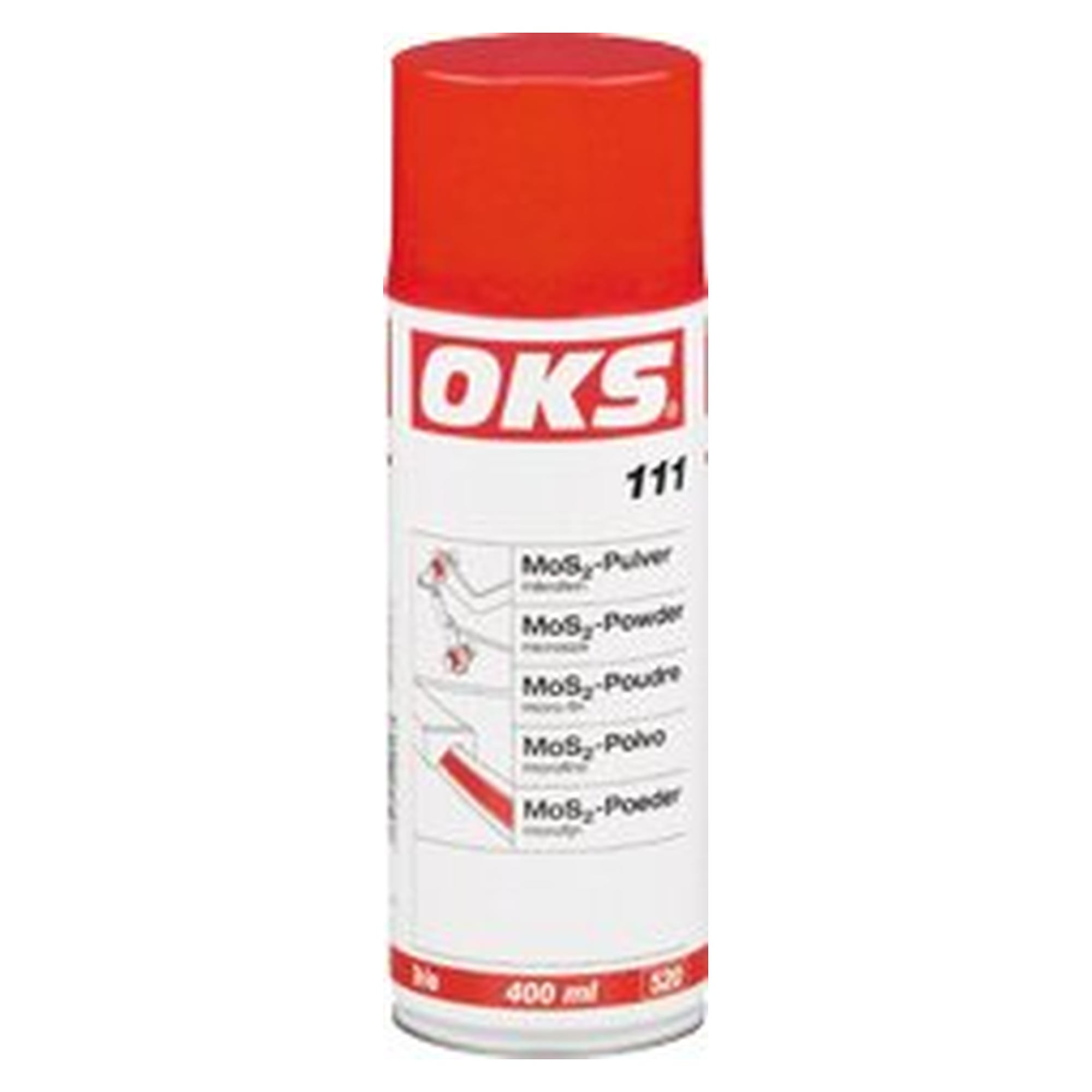 OKS 110/111 - MoS2 powder, mikrofein, 400 ml spray can, lubricant