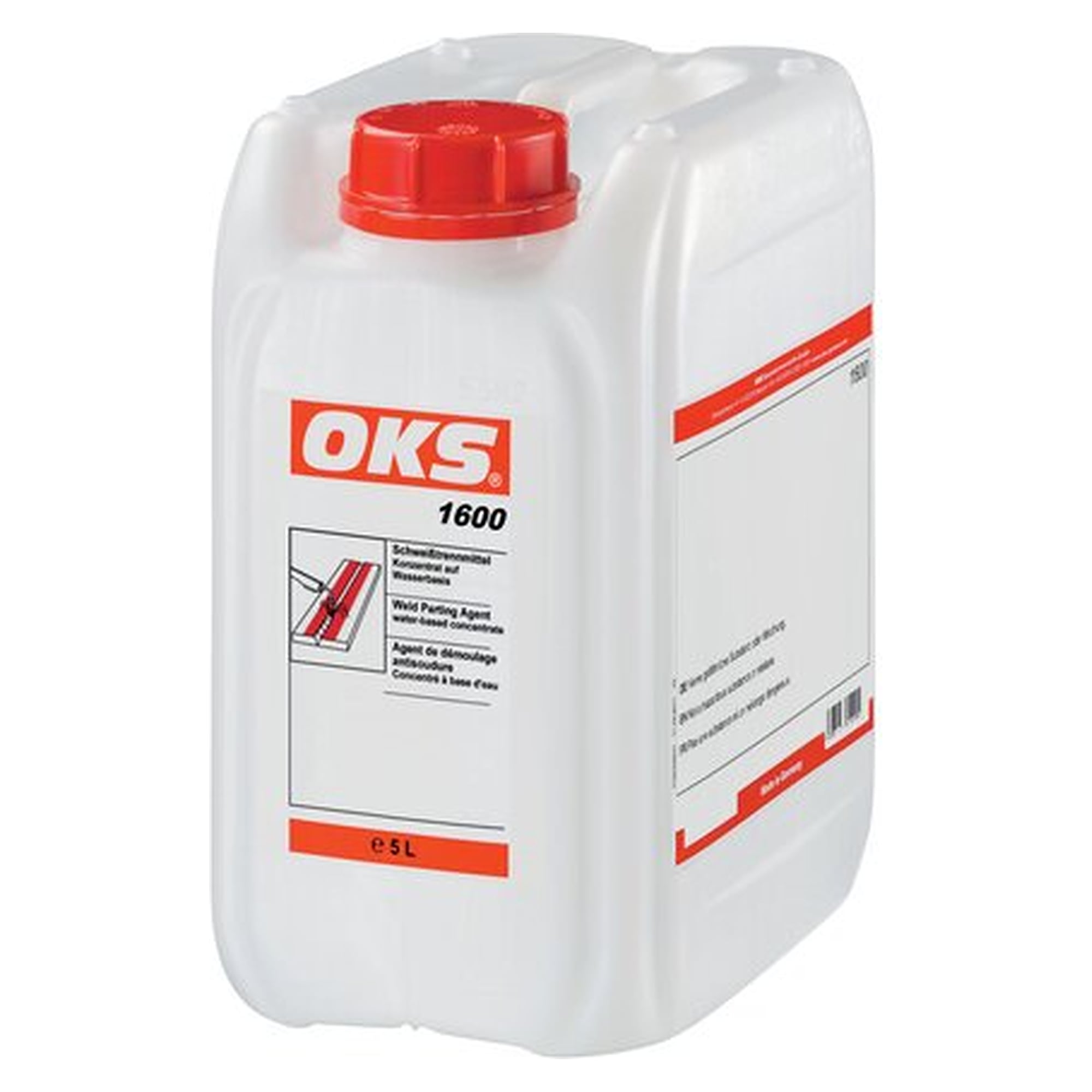 OKS 1600/1601 - Schweiß-Trennmittel, 5 l Kanister (DIN 51), Wartung und Instandhaltung von Maschinen