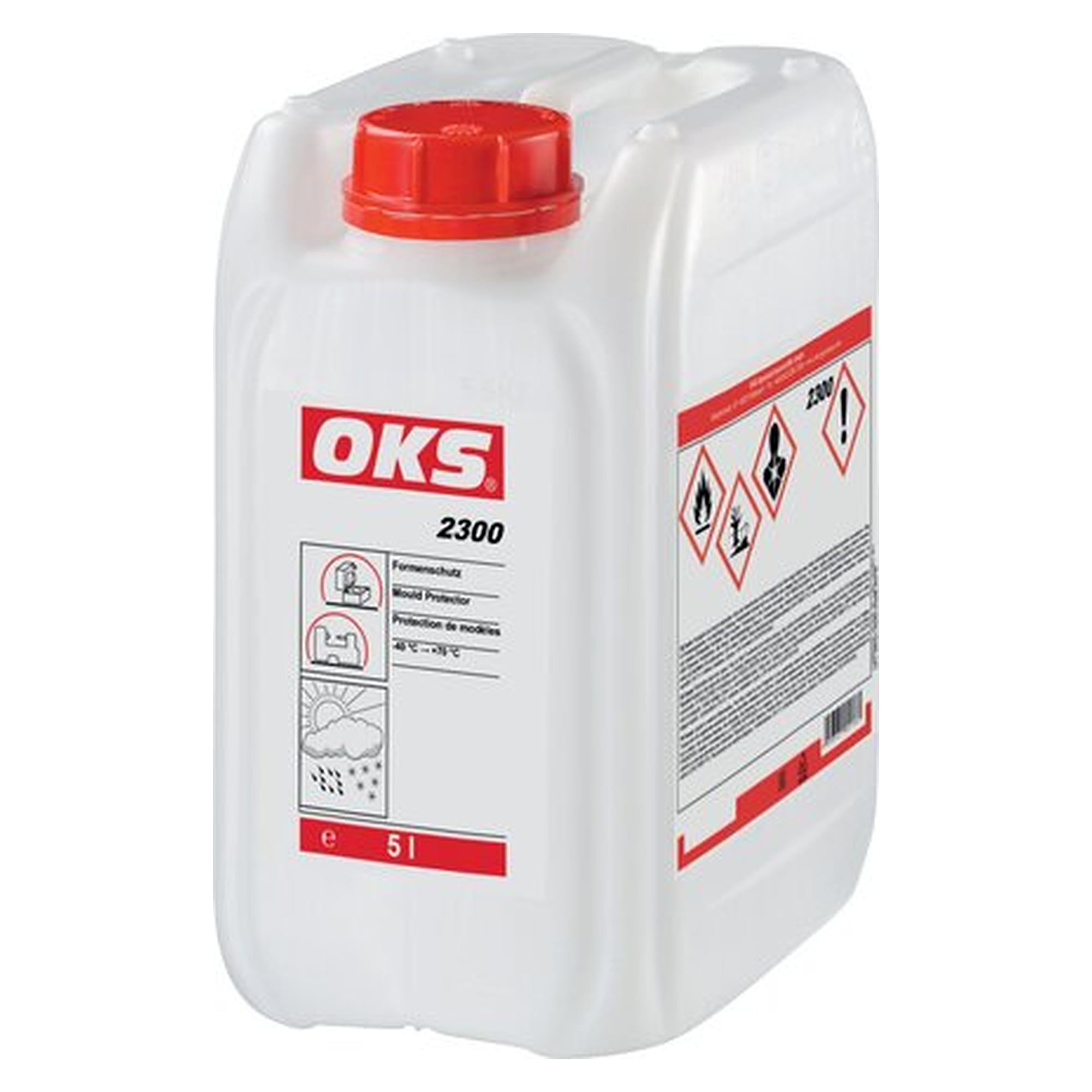 OKS 2300, Formenschutz-Fluid - 5 l Kanister (DIN 51), Schmierstoff für Wartung und Instandhaltung