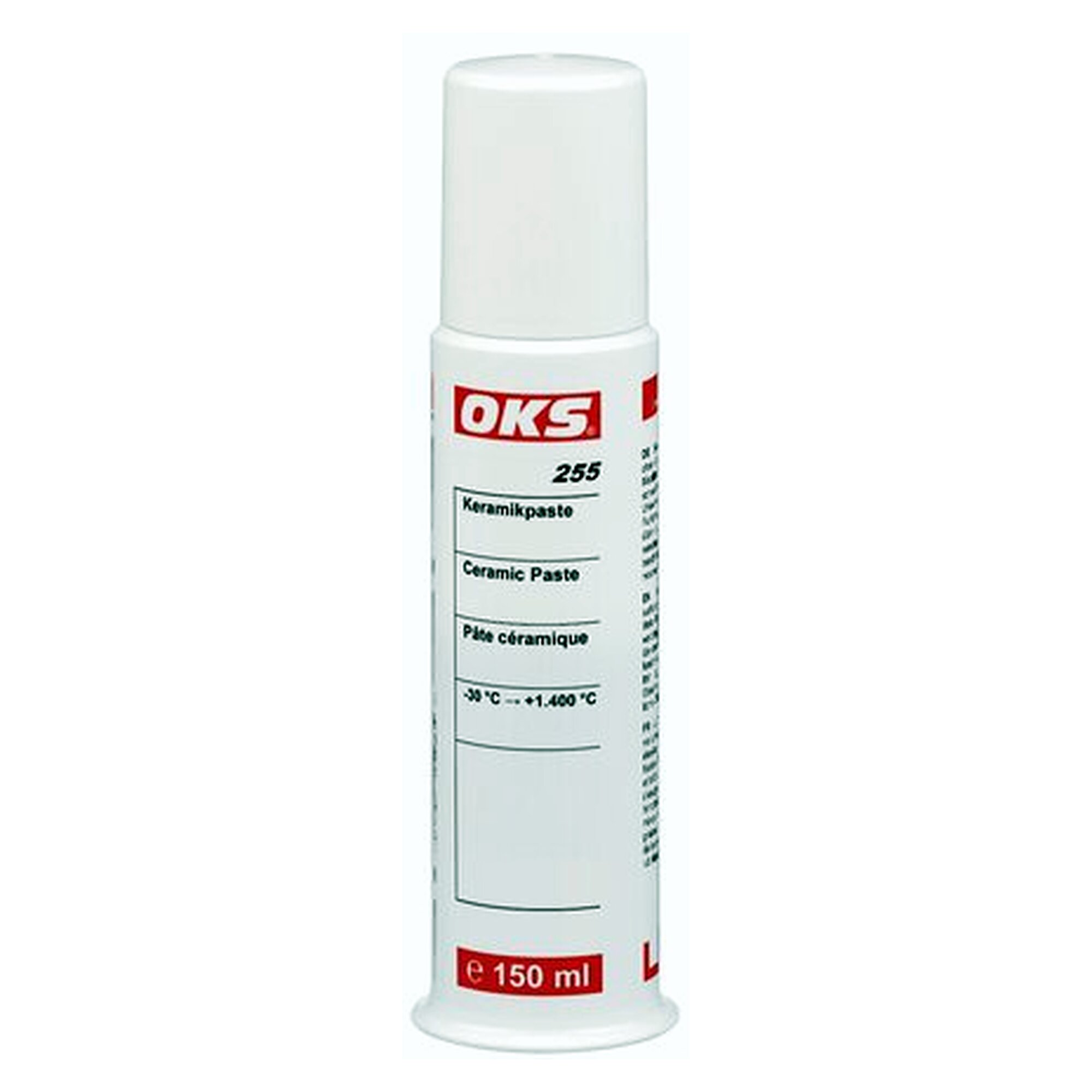 OKS 255, Keramikpaste - 150 ml Spender, Universell einsetzbare Keramikpaste for die Schmierung and