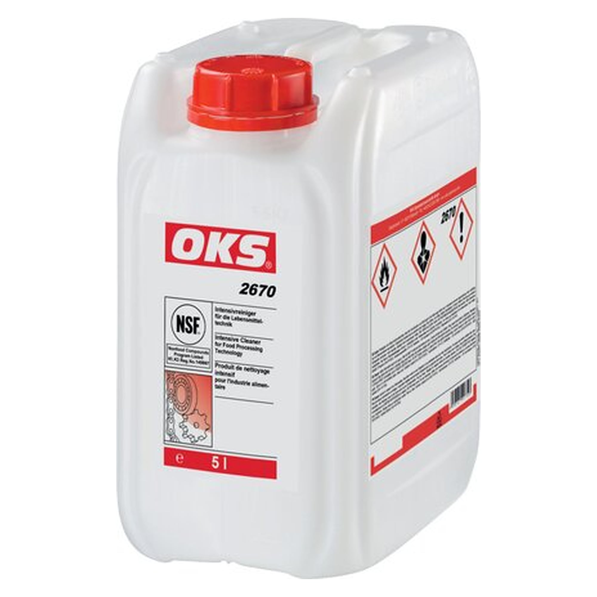OKS 2670/2671 - Intensivreiniger, 5 l Kanister (DIN 51), Schmierstoff für Wartung und Instandhaltung