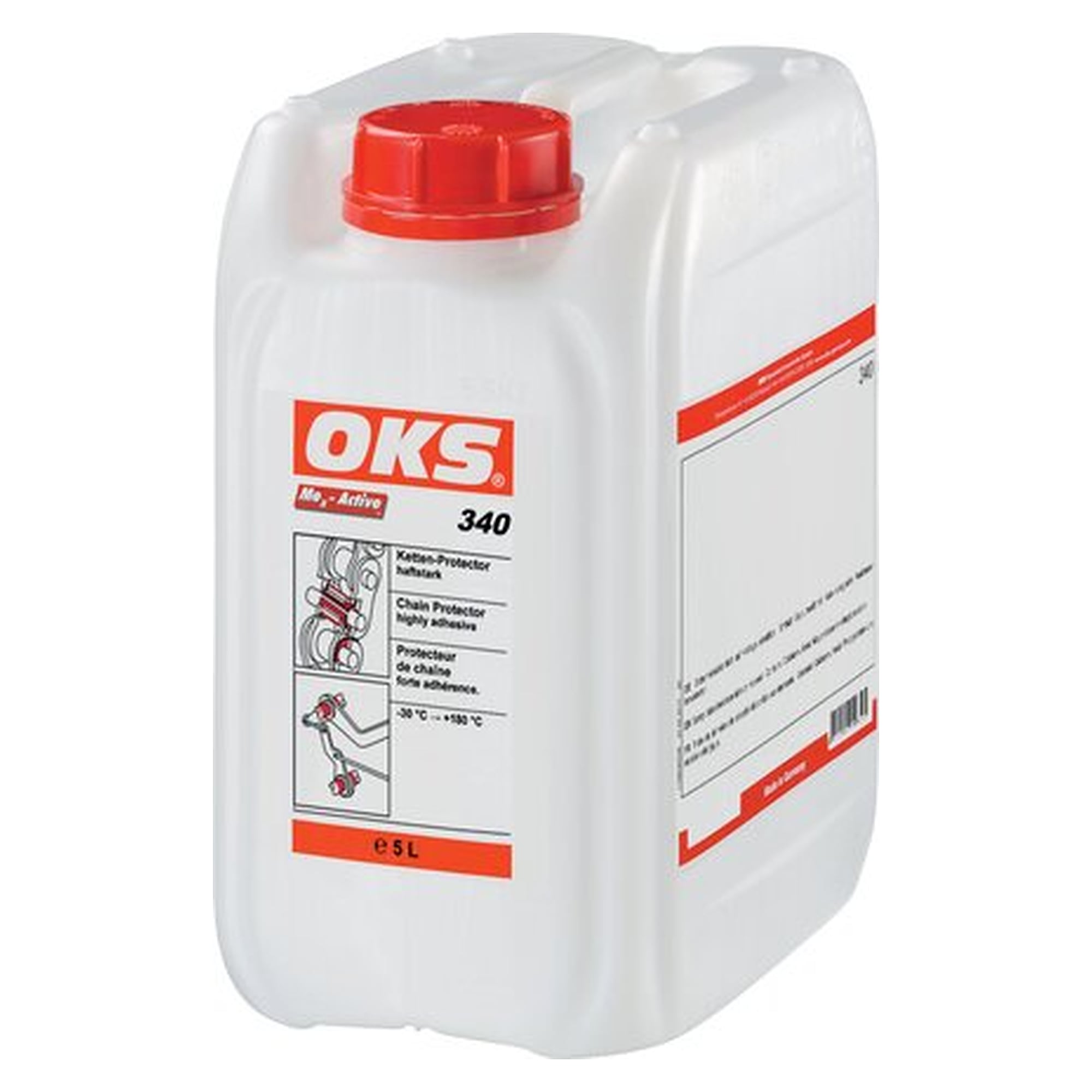 OKS 340/341 - Ketten-Protektor, 5 l Kanister (DIN 51), Schmierstoff für Wartung und Instandhaltung
