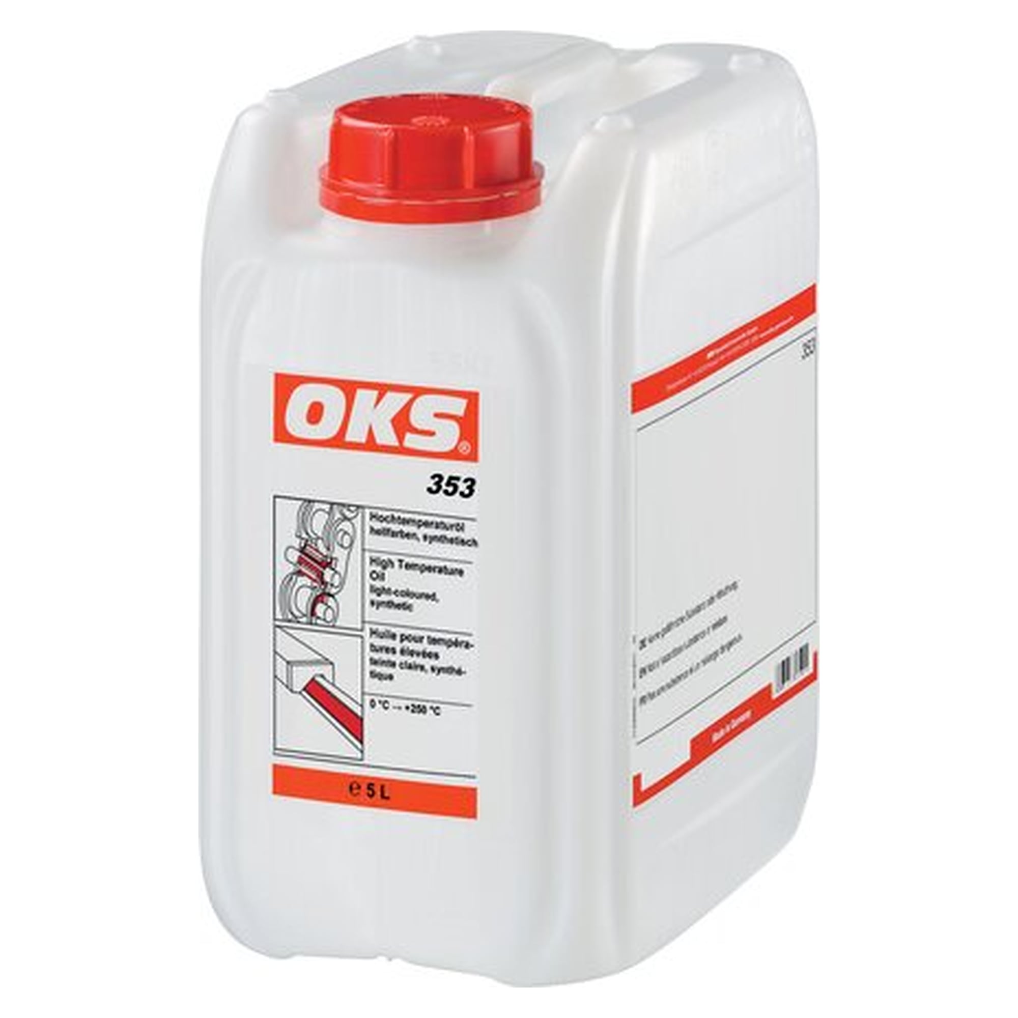 OKS 353, Hochtemperaturöl hellfarbig - 5 l Kanister (DIN 51)