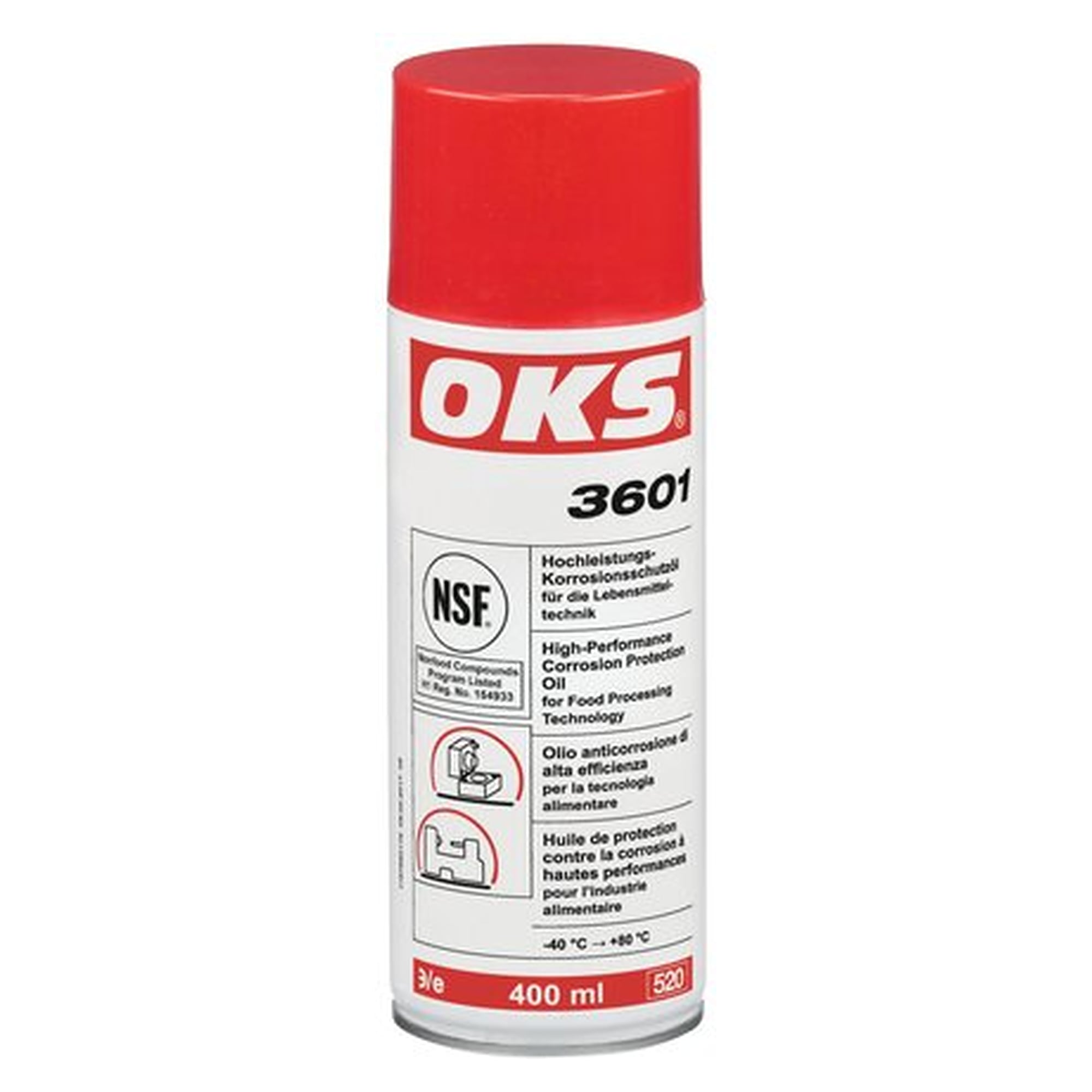 OKS 3600/3601 - Korrosionsschutzöl, 400 ml Spraydose, Schmierstoff für Wartung und Instandhaltung