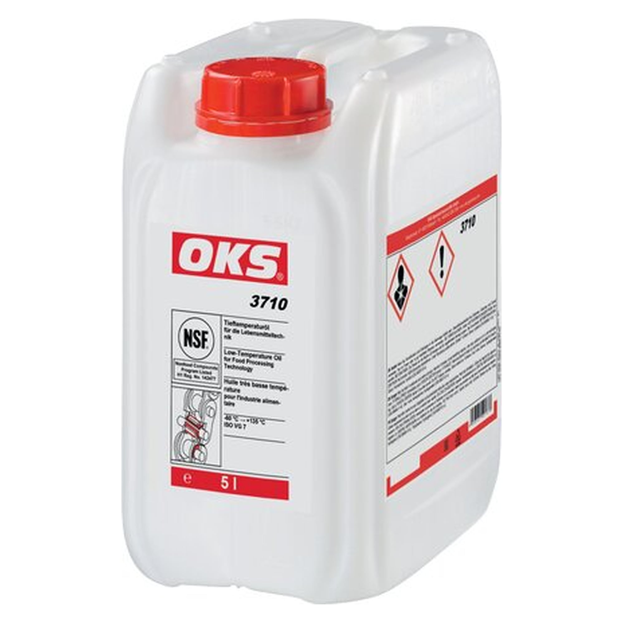 OKS 3710, Tieftemperaturöl für die Lebensmitteltechnik - 5 l Kanister (DIN 51)