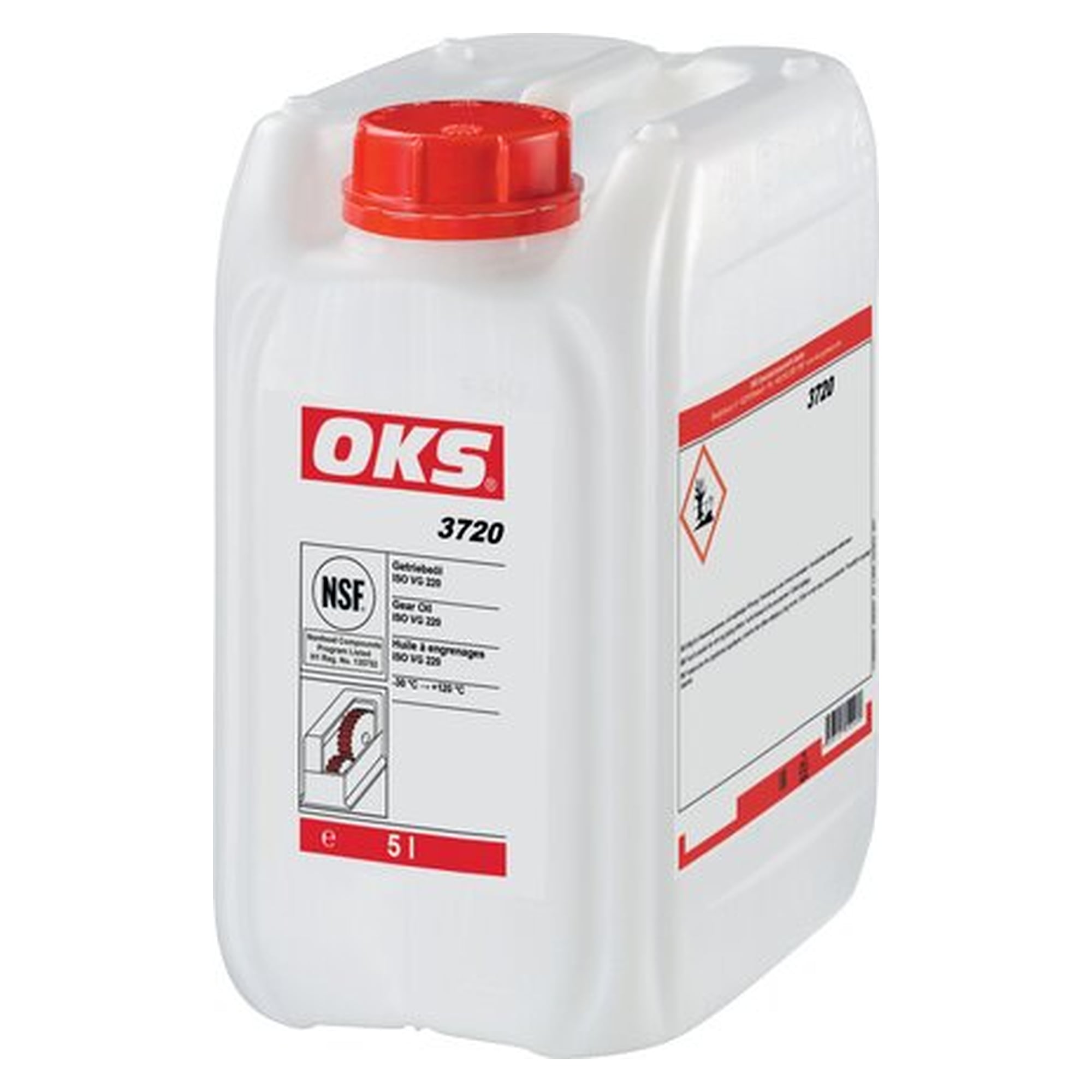 OKS 3720, gear oil for the food industry - 5 l canister (DIN 51)