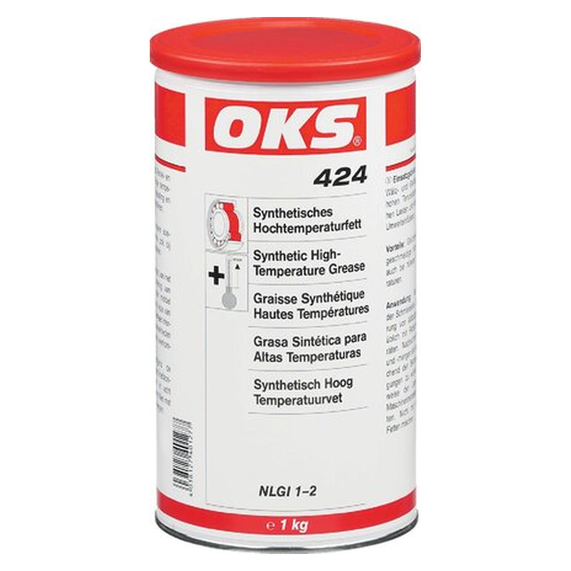 OKS 424 - Synth. Hochtemperaturfett, 1 kg Dose, Schmierstoff für Wartung und Instandhaltung