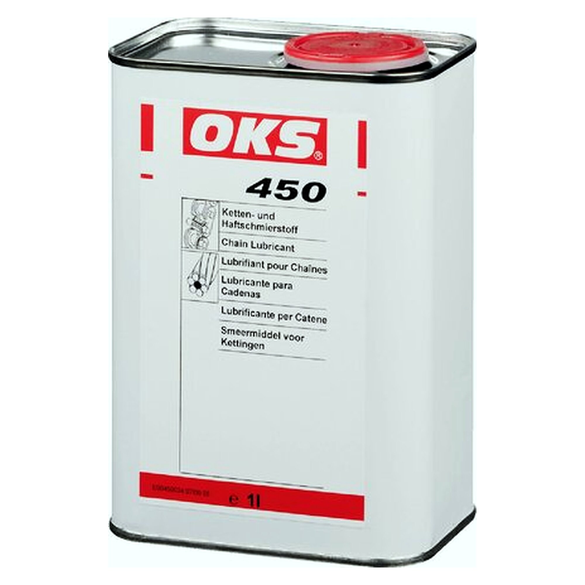 OKS 450/451 - Ketten- & Haftschmierstoff, 1 l can, lubricant for servicing and maintenance
