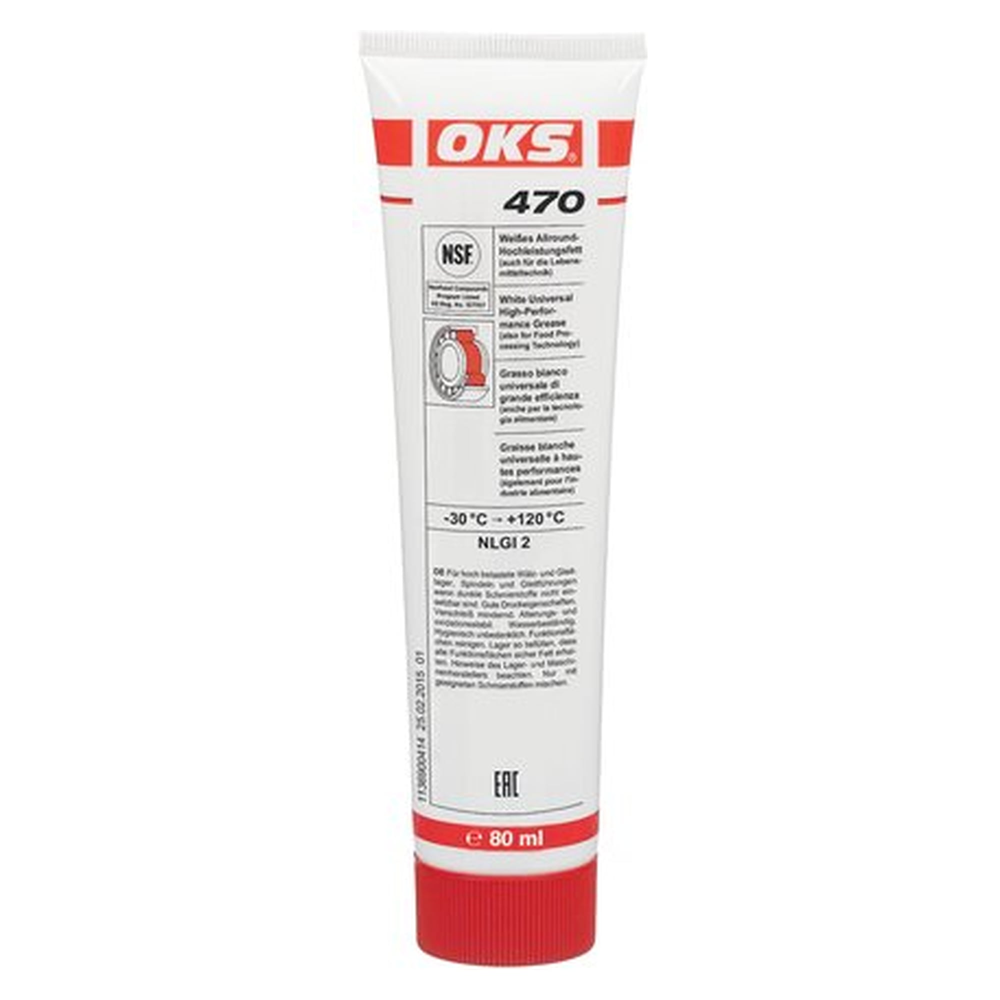 OKS 470/471 - high-performance grease, 80 ml Tube, lubricant for servicing and maintenance
