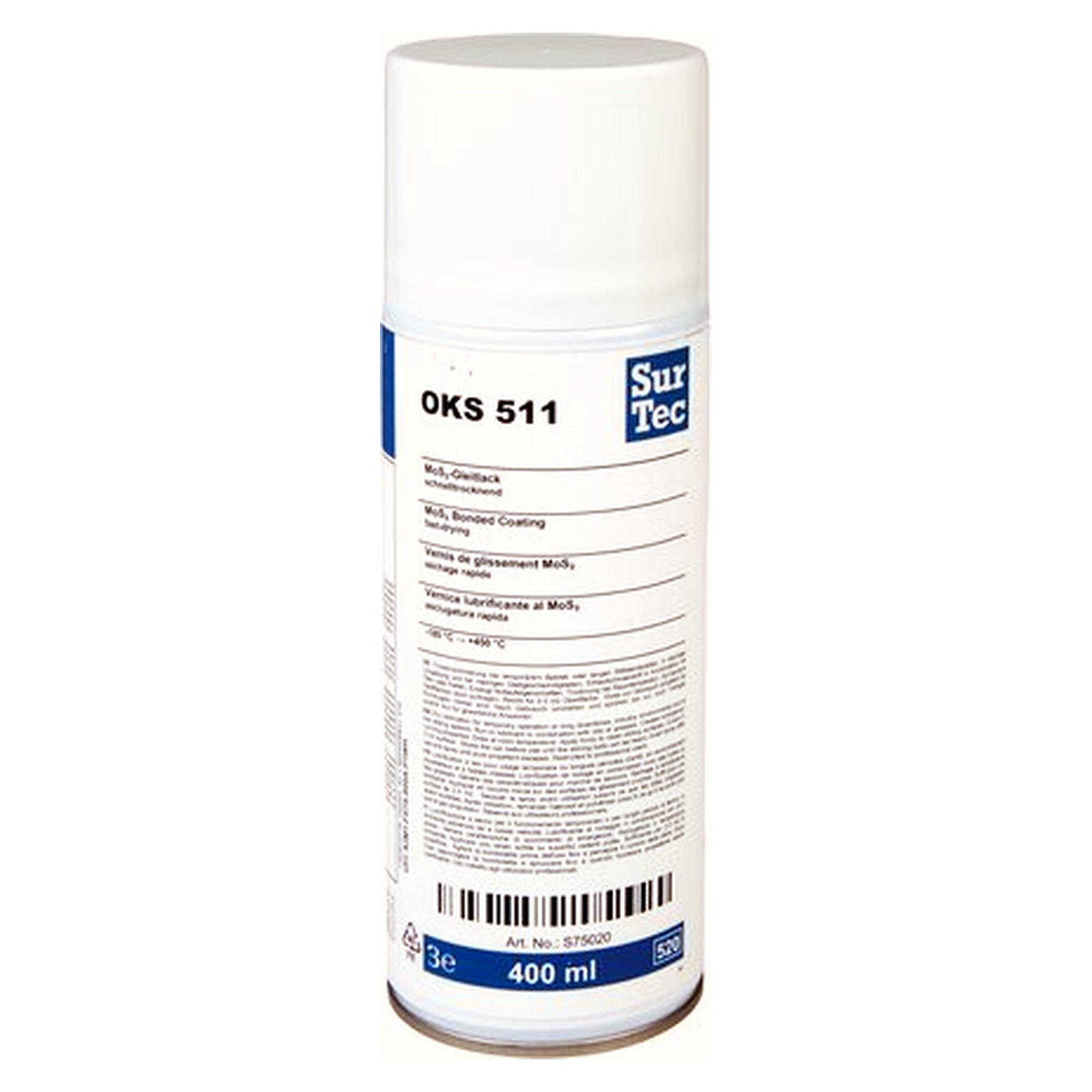 OKS 510/511 - MoS2-Gleitlack, 400 ml spray can, lubricant for servicing and maintenance