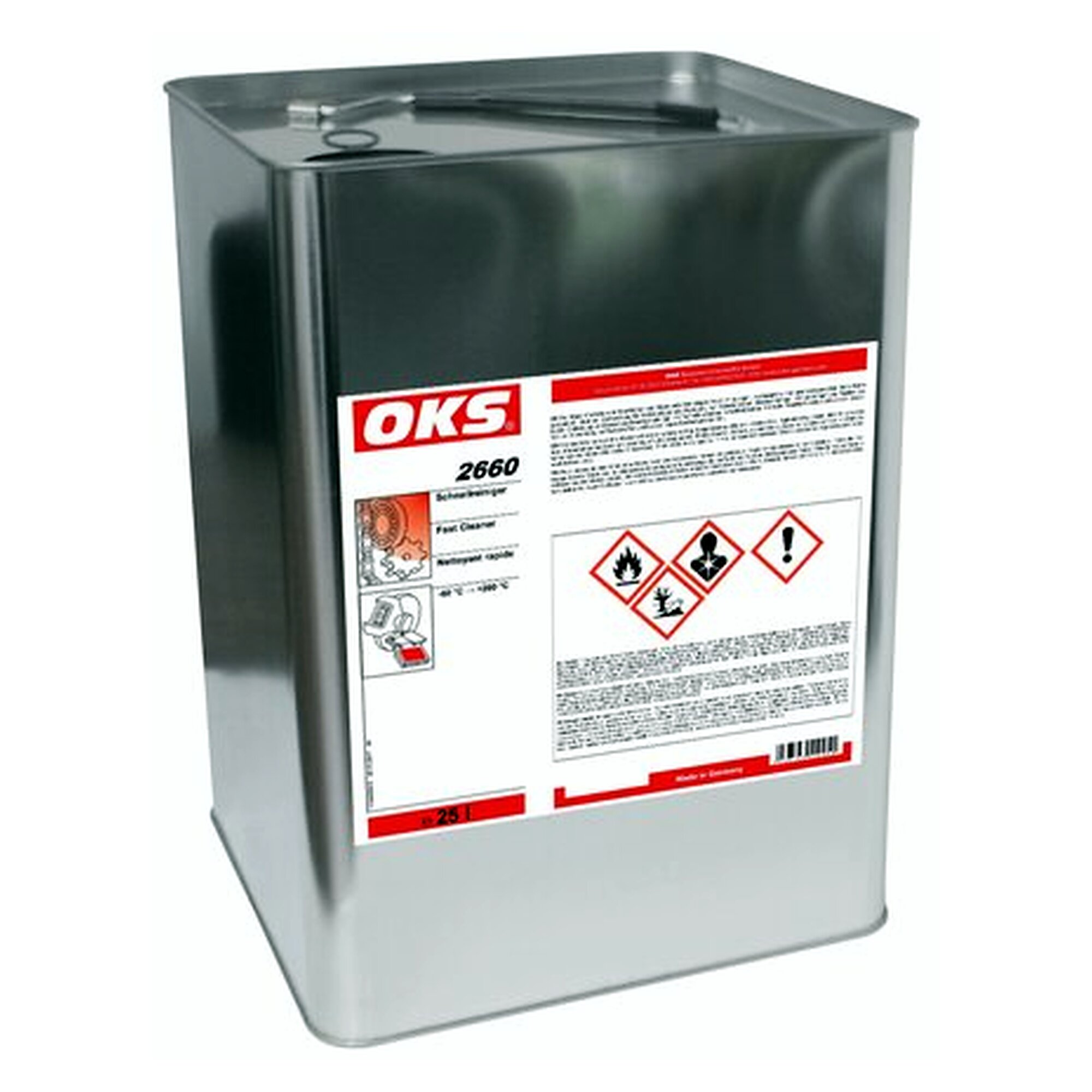 OKS 2660/2661 - Schnellreiniger, 25 l Kanister (42 mm Faltenbalg)