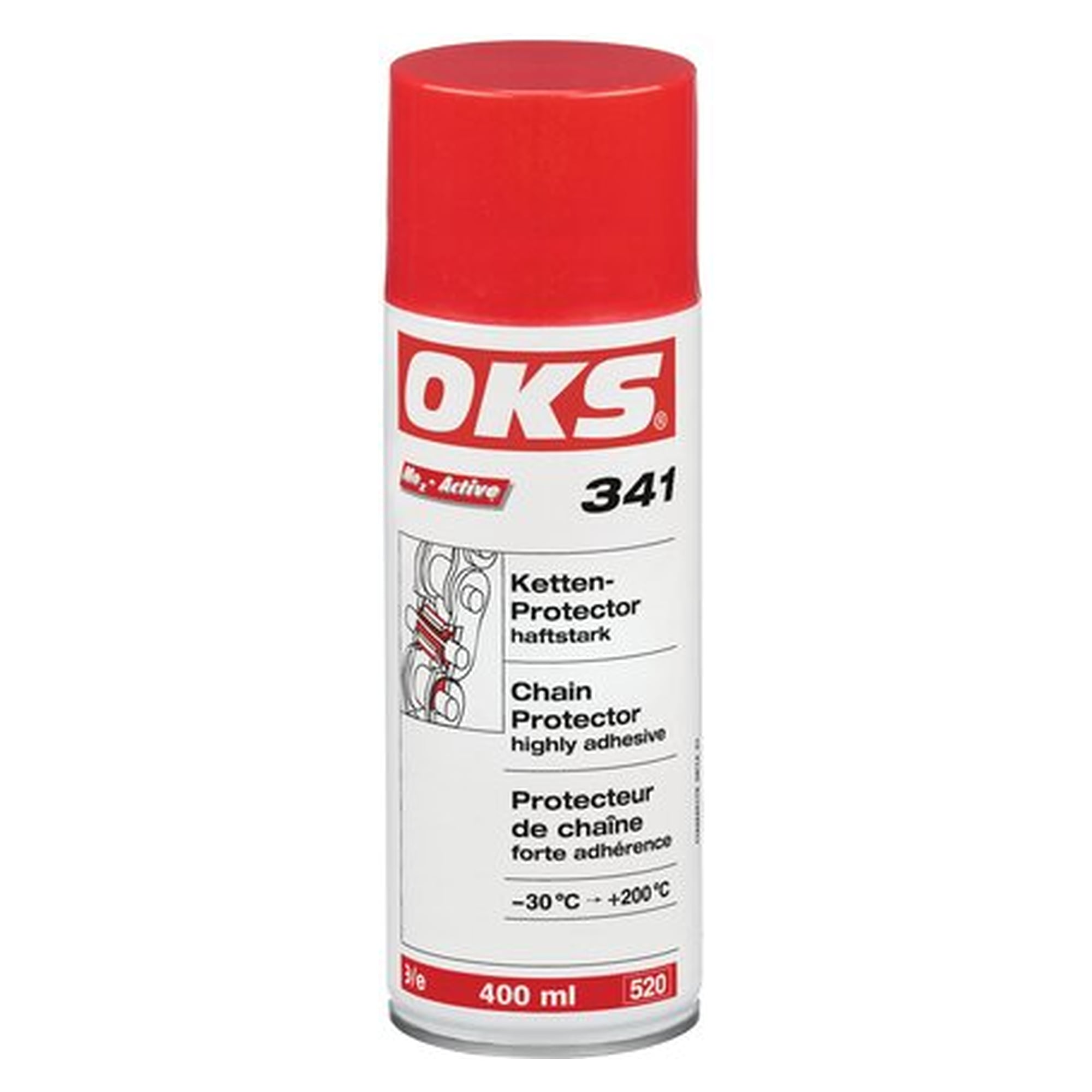 OKS 340/341 - Ketten-Protektor, 400 ml spray can, lubricant for servicing and maintenance