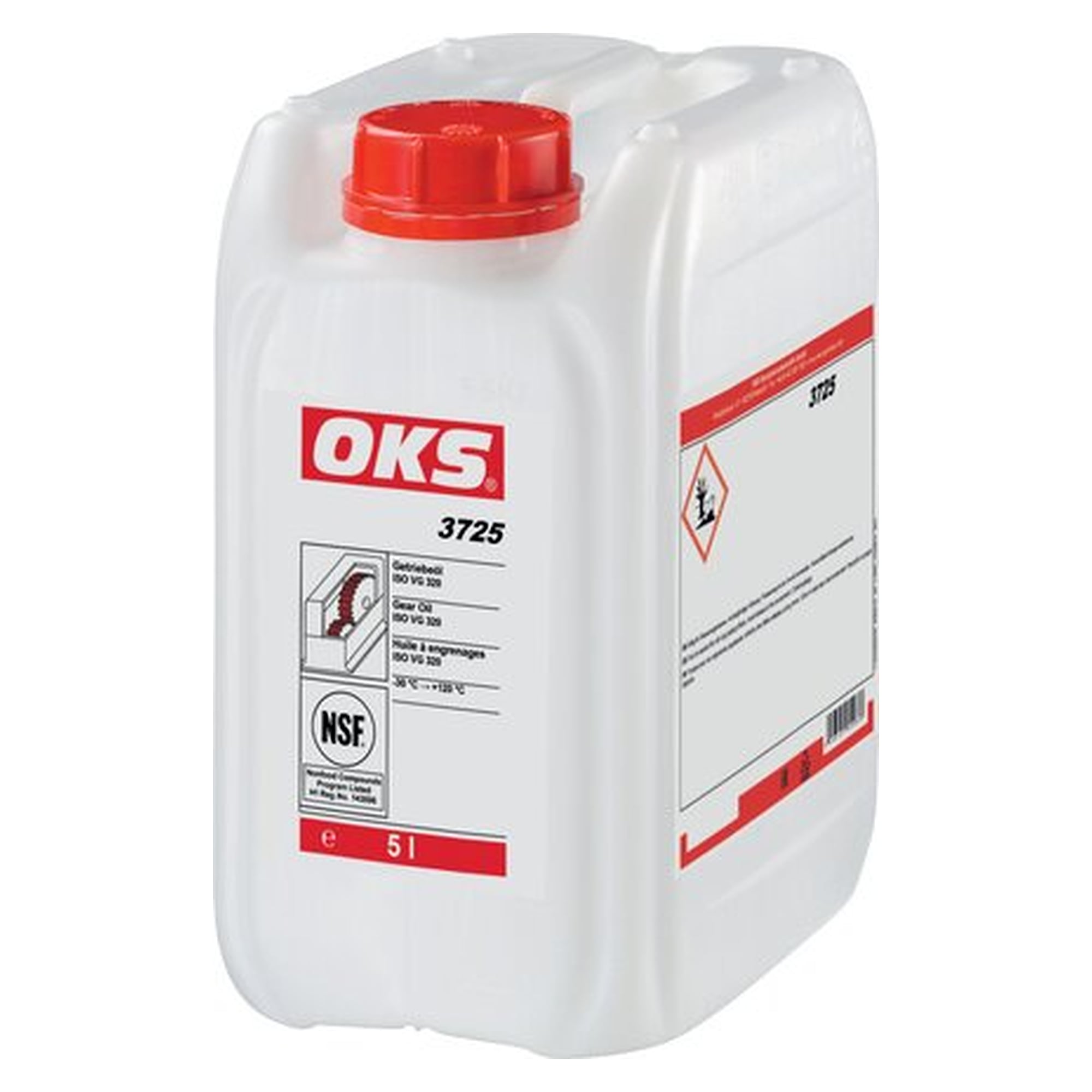 OKS 3725, gear oil for the food industry - 5 l canister (DIN 51)