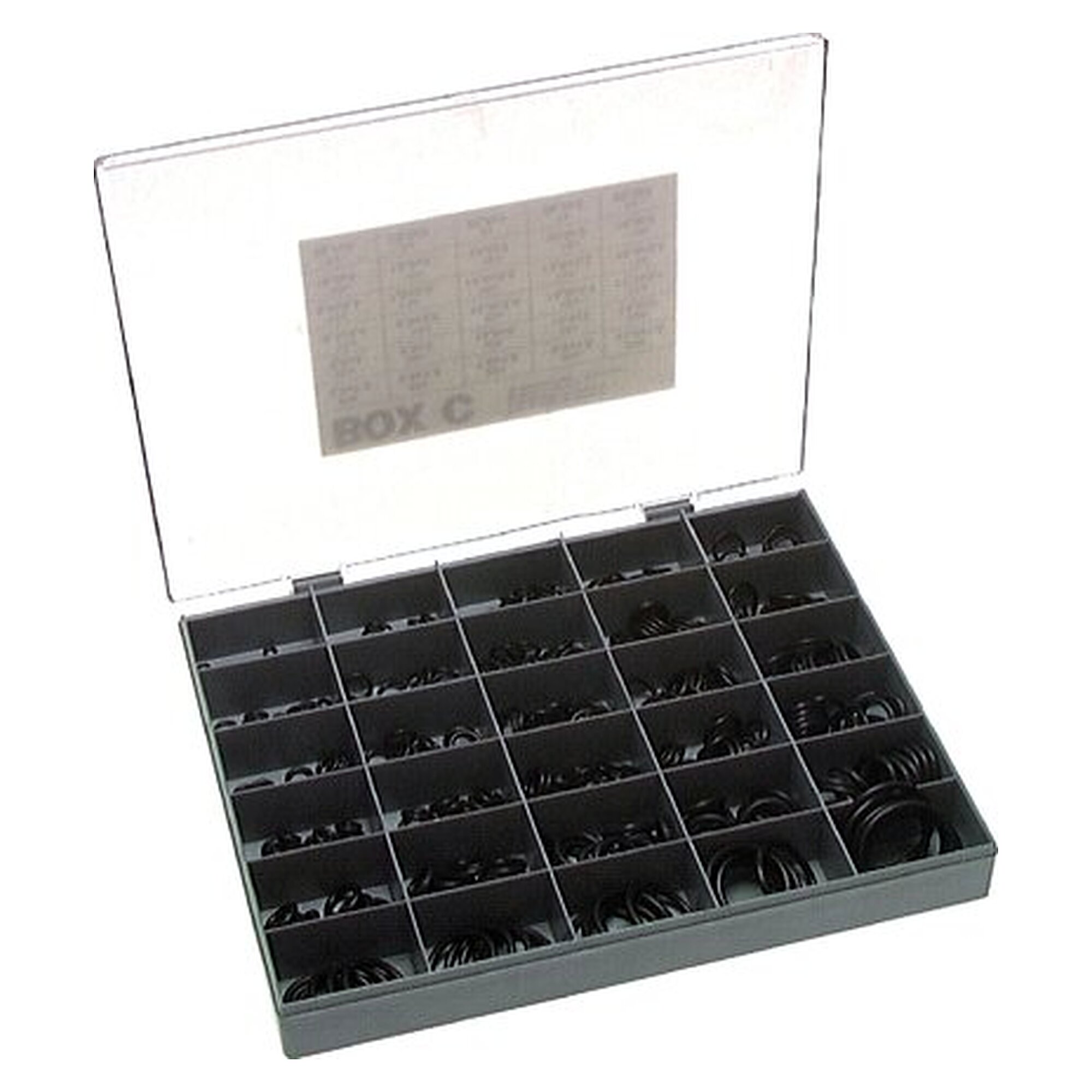 O-ring assortment, zöllig, 340 pieces, NBR, design imperial, content 340 pcs