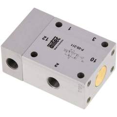 Airtec P 05 311. 3/2-Wege Pneumatikventil, G 1/8", Feder (NC/NO), Standard