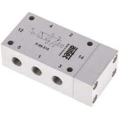 Airtec P 05 510-X. 5/2-Wege Pneumatikventil G 1/8", Luftfeder, ATEX-Zulassung