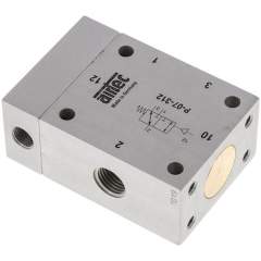 Airtec P 07 312. 3/2-Wege Pneumatikventil, G 1/4", Feder (NC/NO), Standard