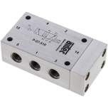 Airtec P 07 510-X. 5/2-Wege Pneumatikventil G 1/4", Luftfeder, ATEX-Zulassung