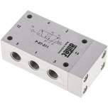 Airtec P-07-511. 5/2-way pneumatic valve G 1/4", spring, Standard
