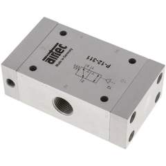 Airtec P 12 311. 3/2-Wege Pneumatikventil, G 1/2", Feder (NC/NO), Standard