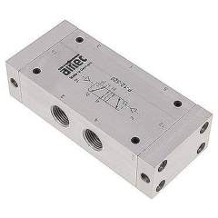 Airtec P-12-520. 5/2-way pneumatic pulse valve, G 1/2", Standard