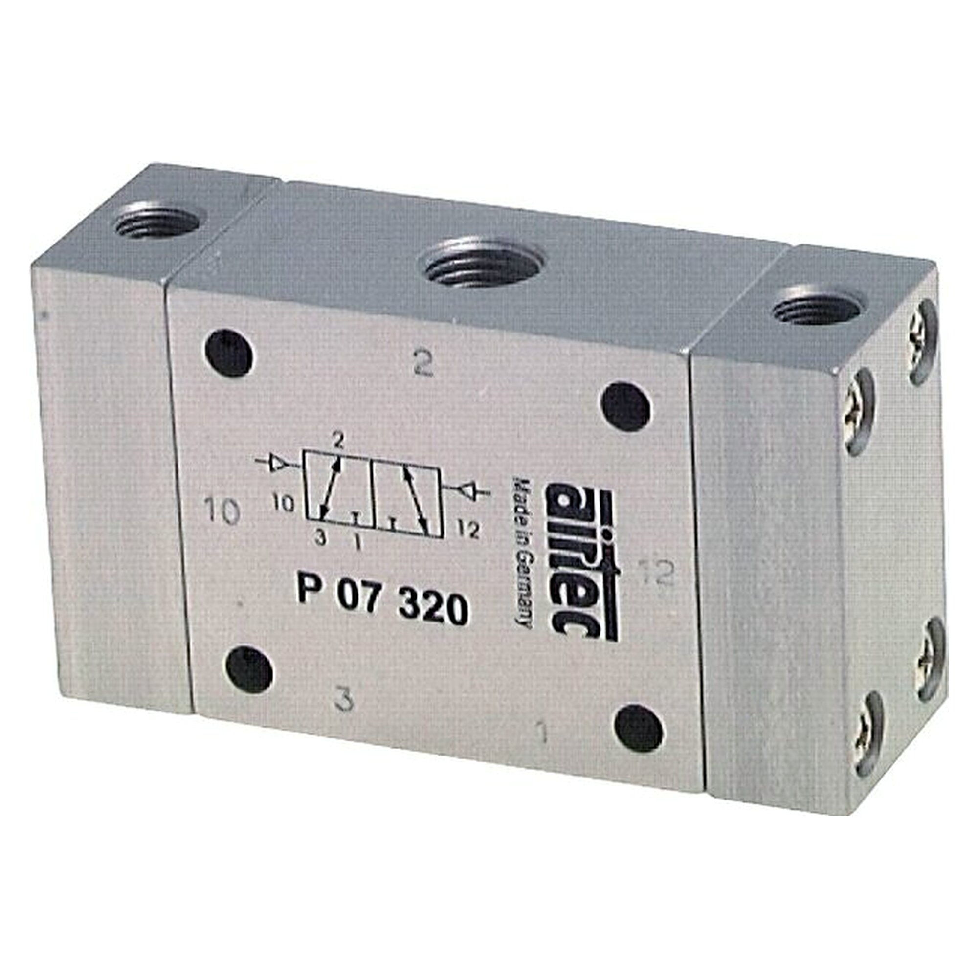 3/2-way pneumatic pulse valve, Standard, G 1/8", 750 l/min, nominal size 6 mm, 0 to 10 bar