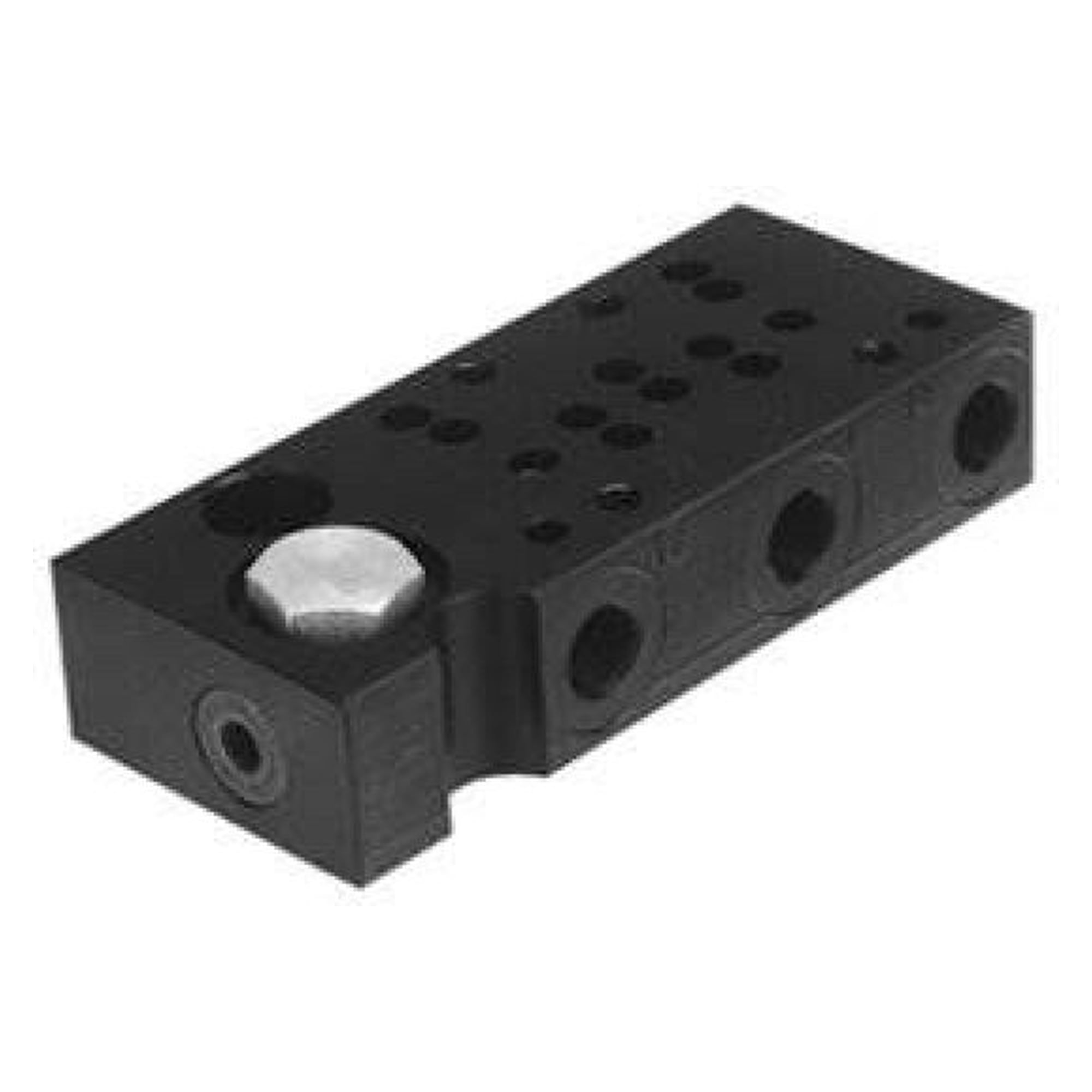Aventics 5801690000 (SUB BASE G 1/8 CYL.167/50) Anschlussplatte, für Direktmontage von ISO-Ventile
