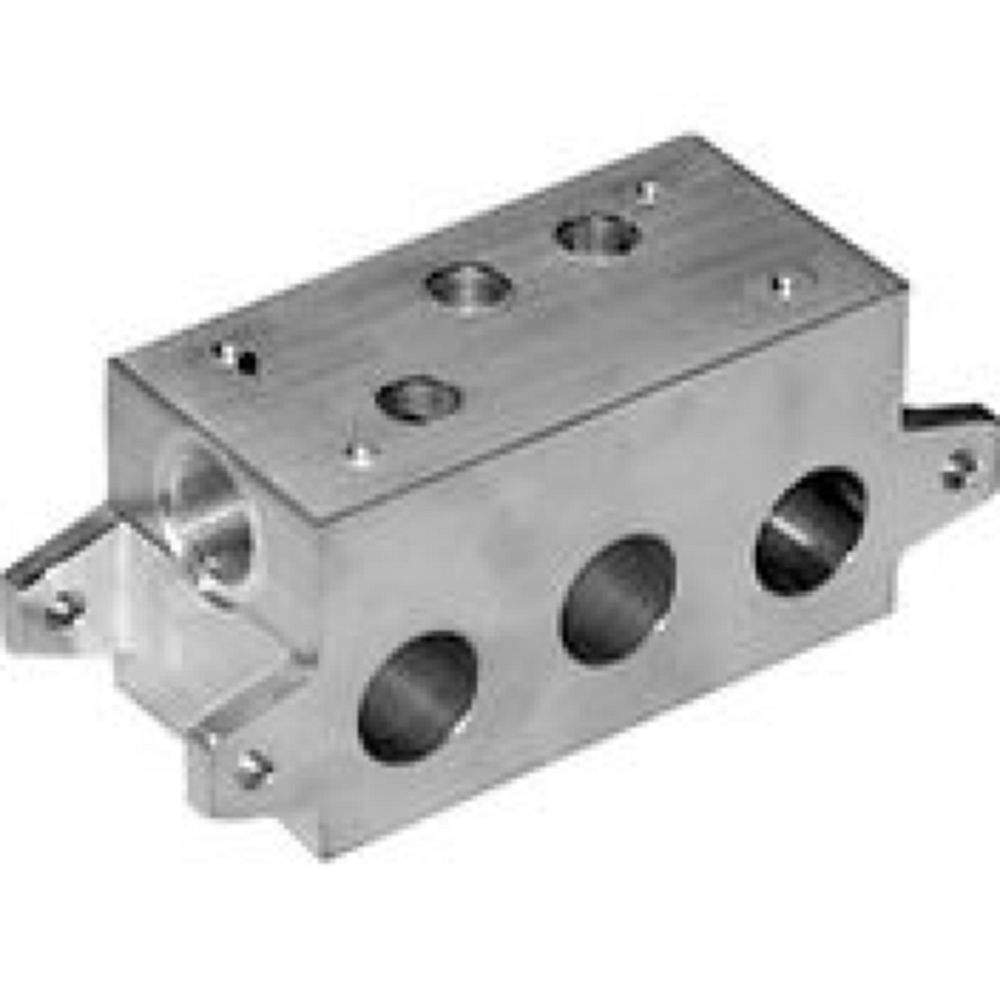 Aventics Stacking assembly subplate, ISO size 3 8985049912 ED12 5599-1, SIZE3