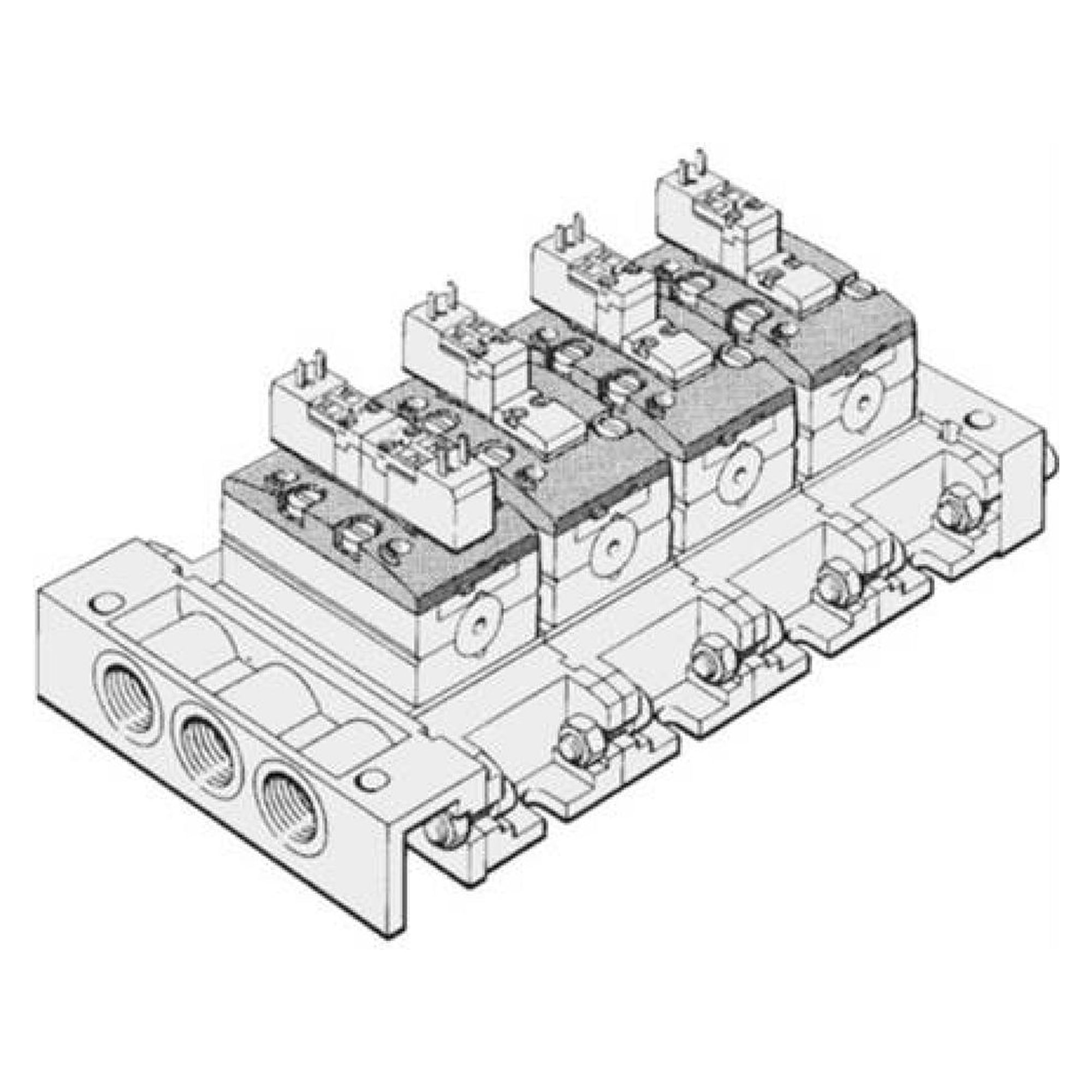 Aventics 5813010000 (COVER NONE-I3-1P22-HBX-A-C) Ventildeckel, mit oder ohne Vorsteuerventil