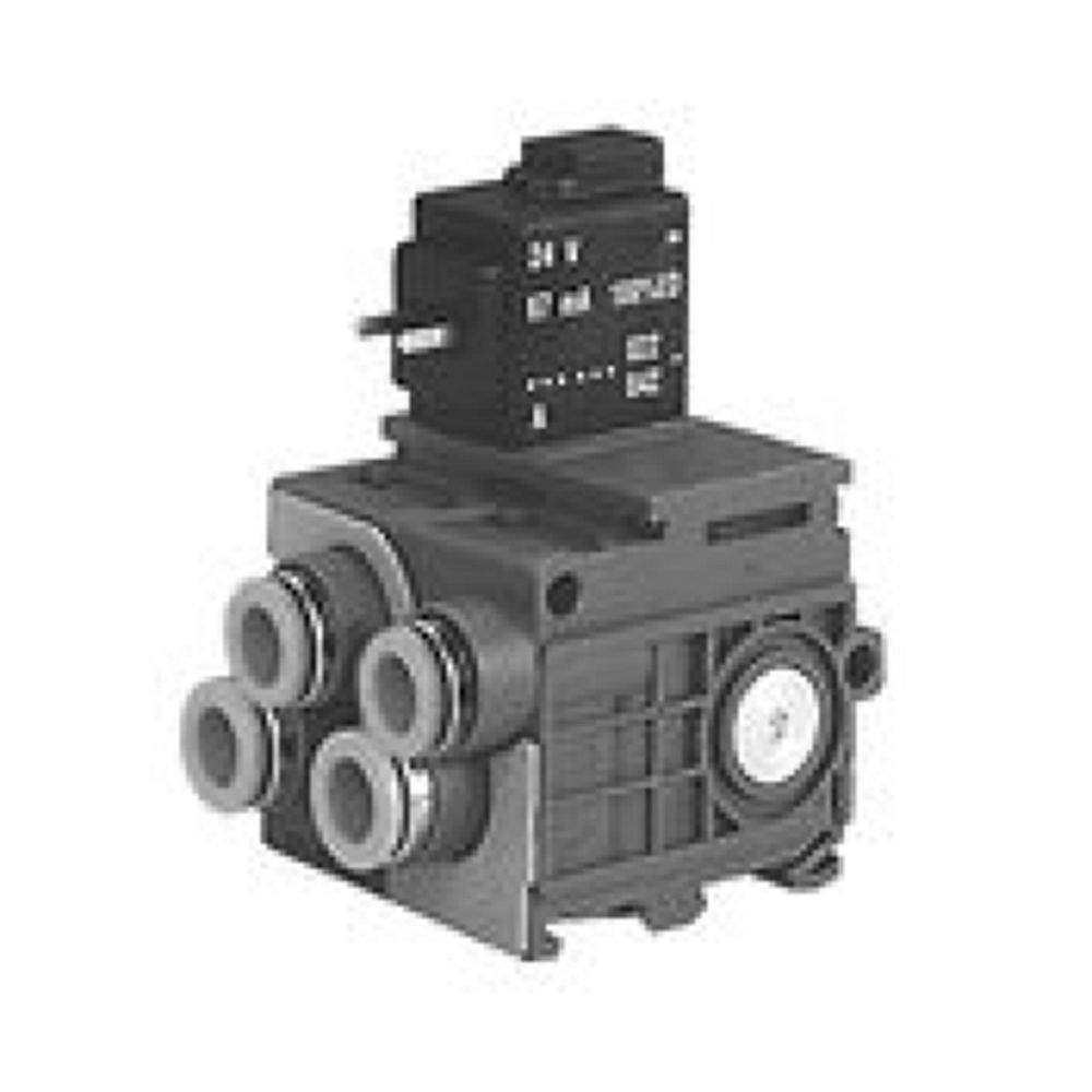 Aventics 5/2-Wegeventil, Serie 589 5894900210 V589-5/2OC-DA08-012DC-04-EV4