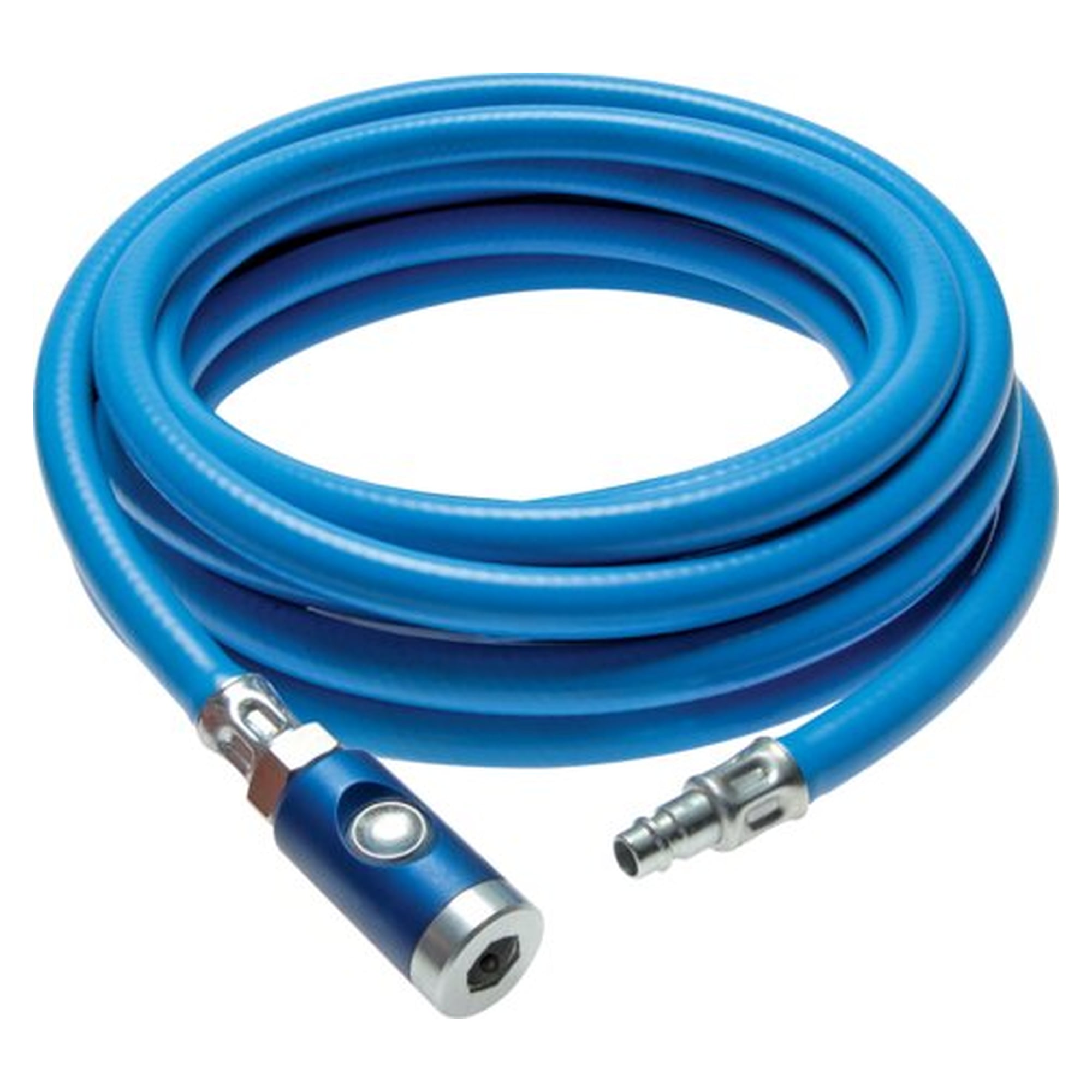 Compressed air hose 9 (3/8")x14.5mm (5m) safety version: with push-button safety coupling