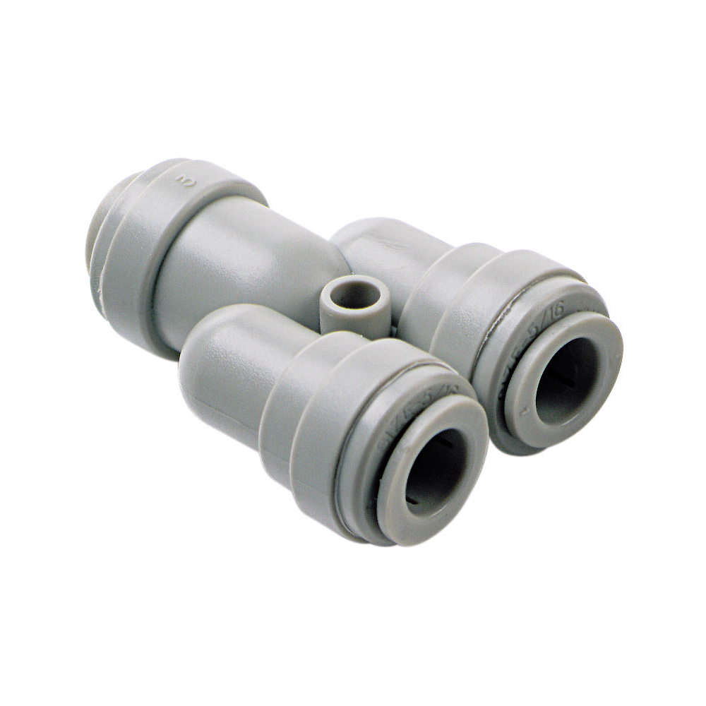 Pneufit D acetal push-in fitting, union, Y-shape, 1/4" - Norgren D20820400